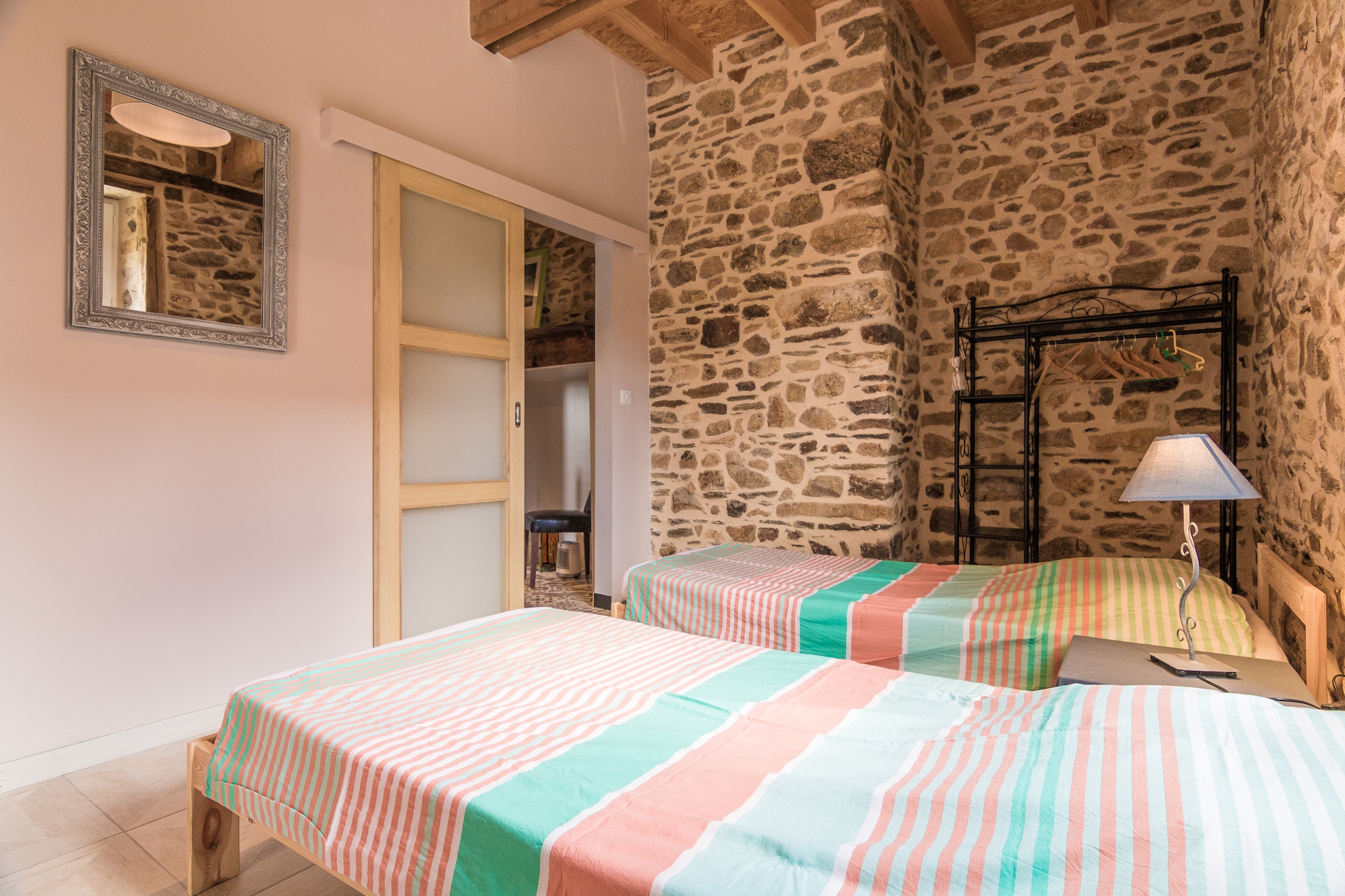 Mas d'Arneix-Schlafzimmer
