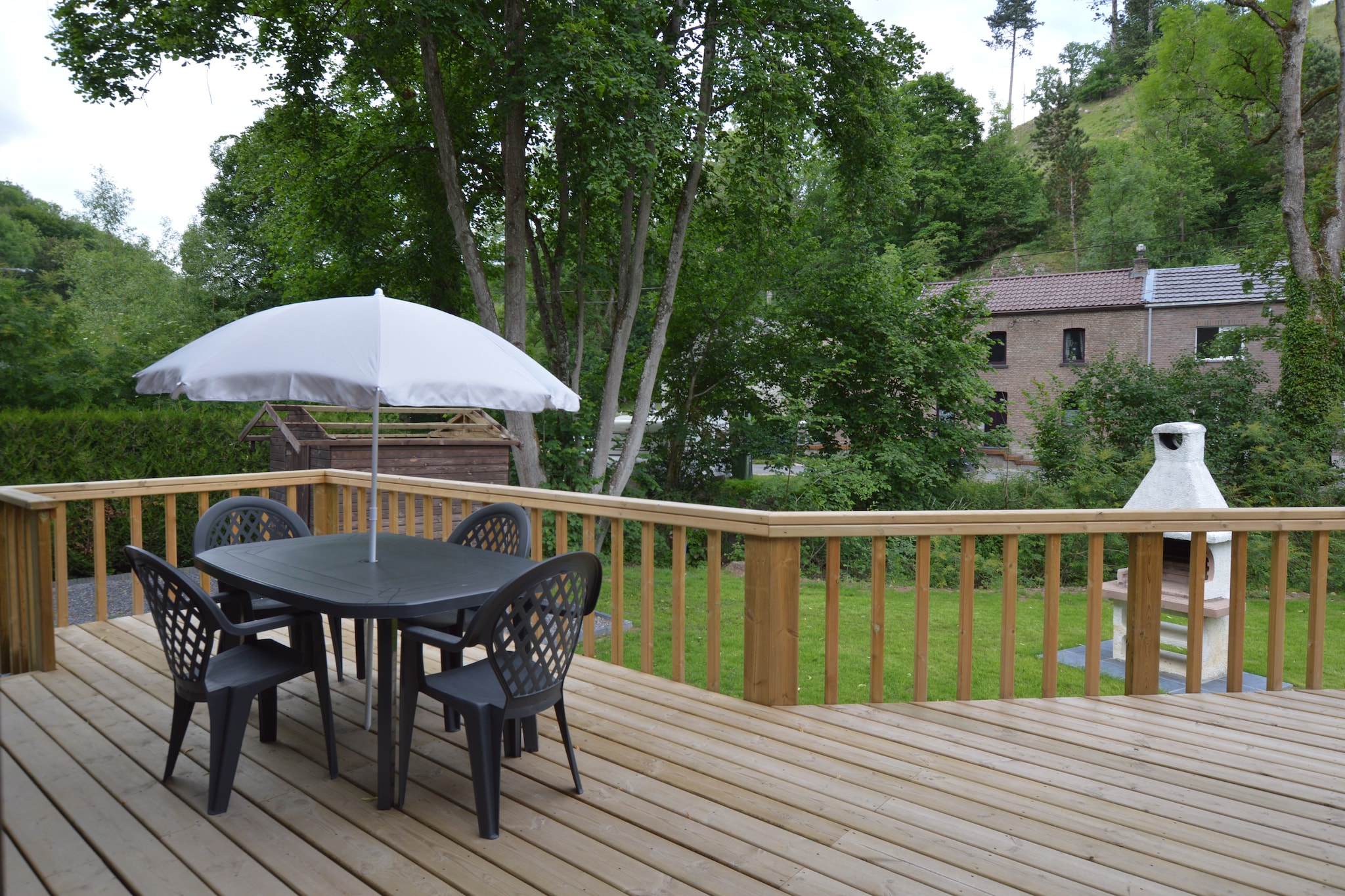 Le Chalet Chaleureux A-Terrace balcony