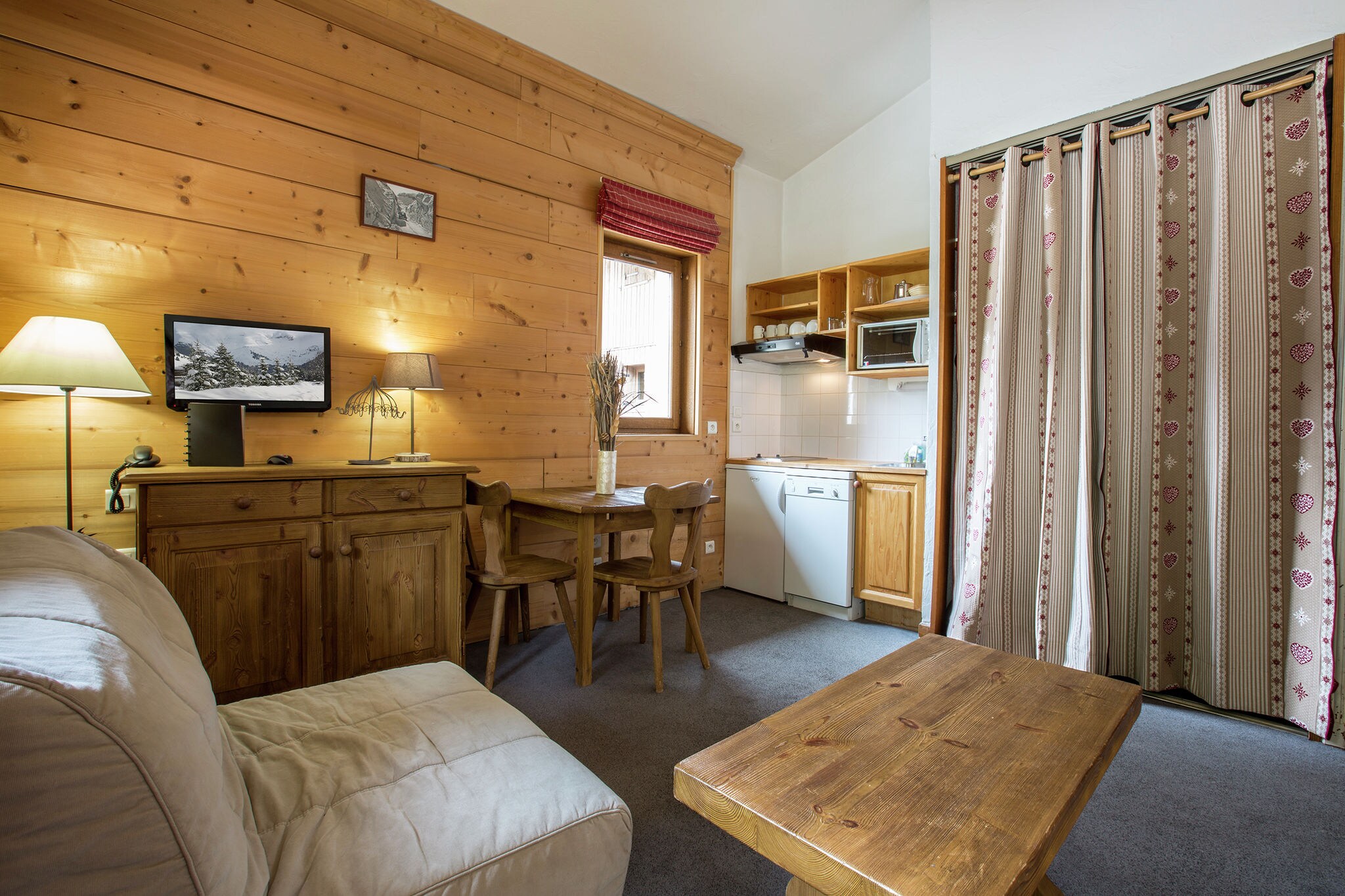 Appartement savoyard et rustique au cœur du Val d'Isère