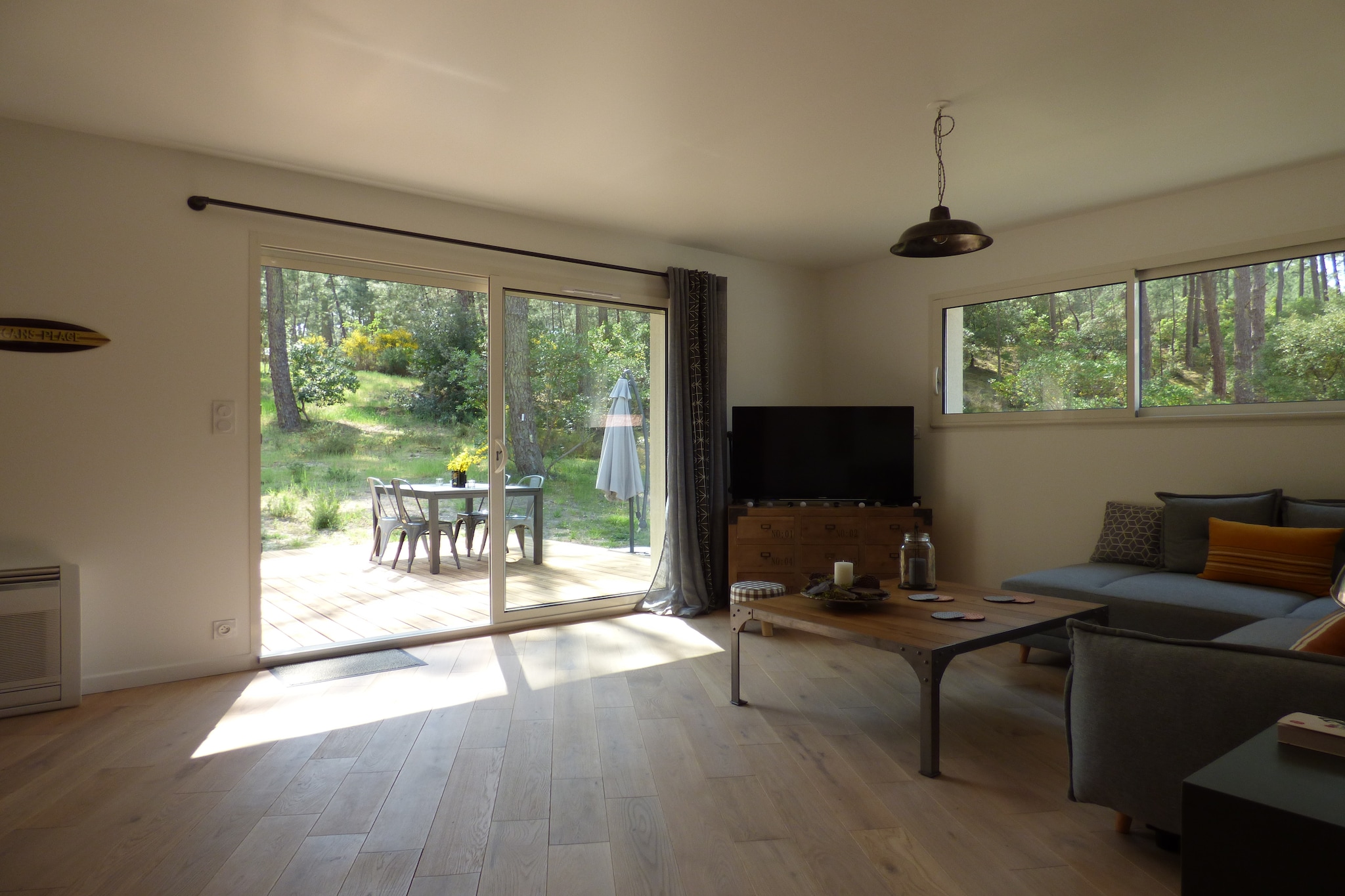 Clos les Pins-Uitzicht zomer