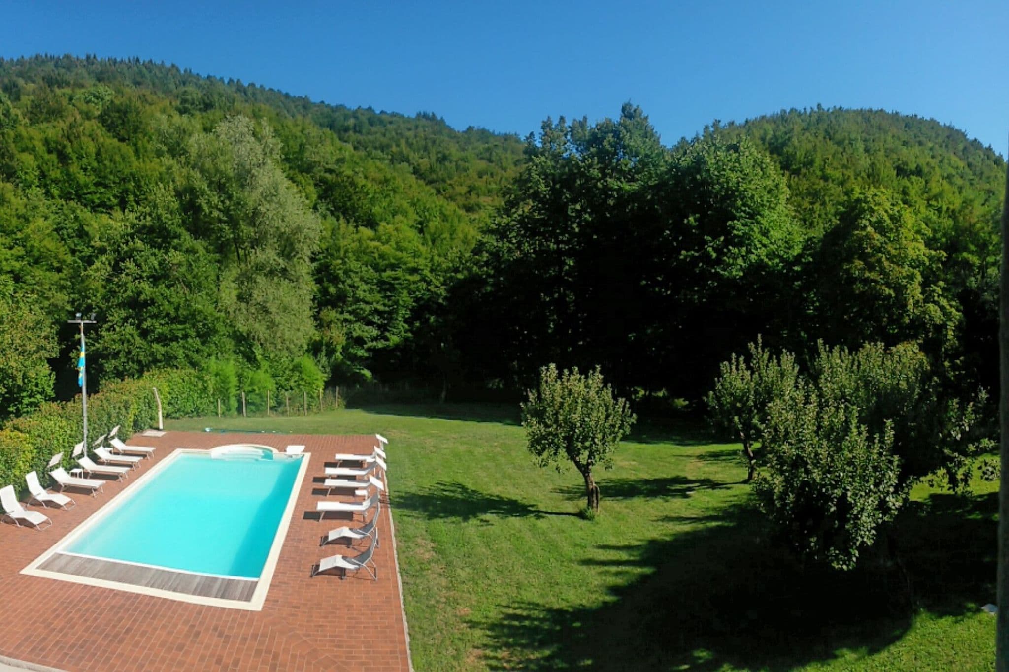 Exclusieve villa bij Pistoia met privézwembad en spa