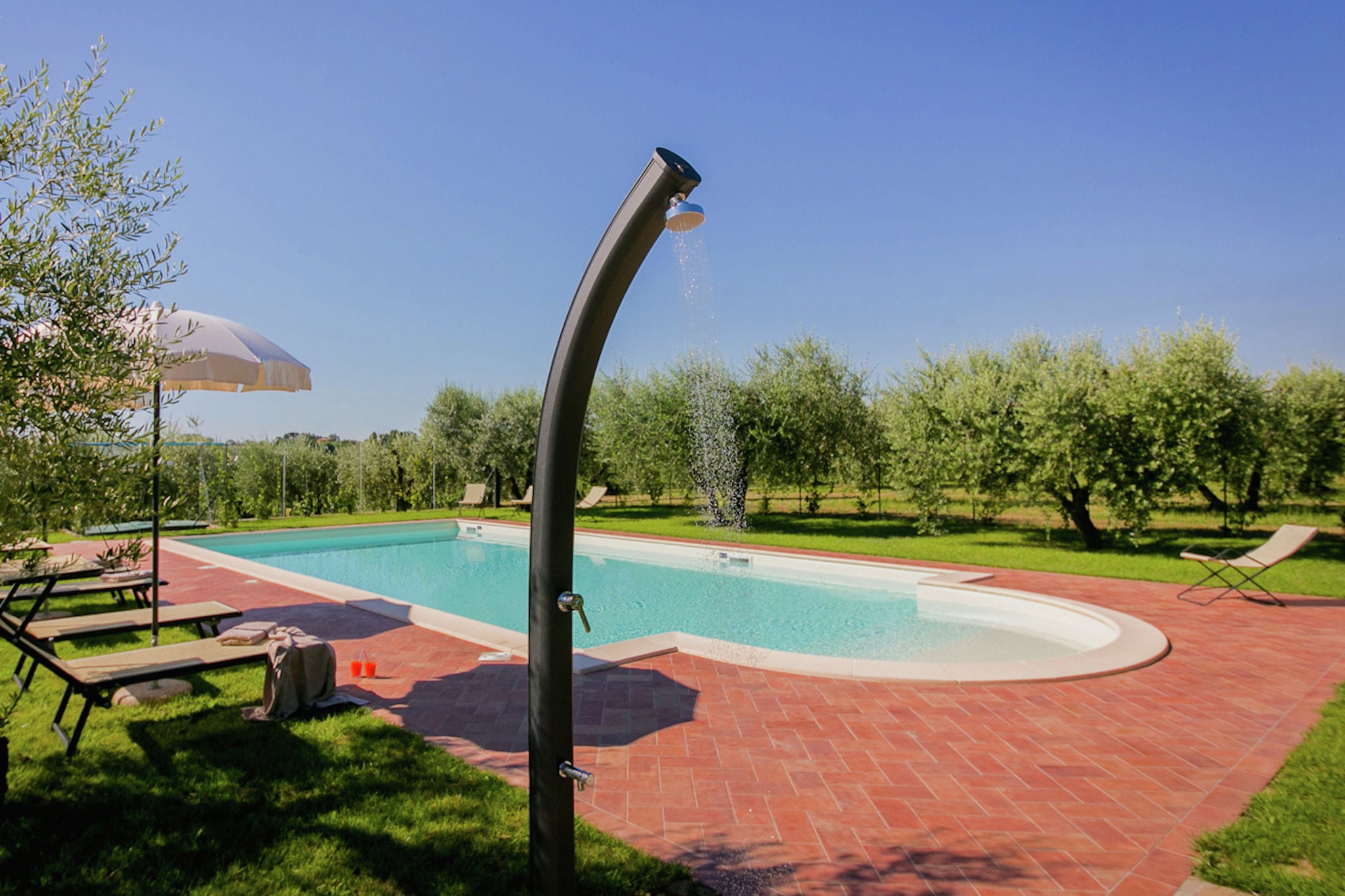 Malerische Villa in Cortona mit Pool