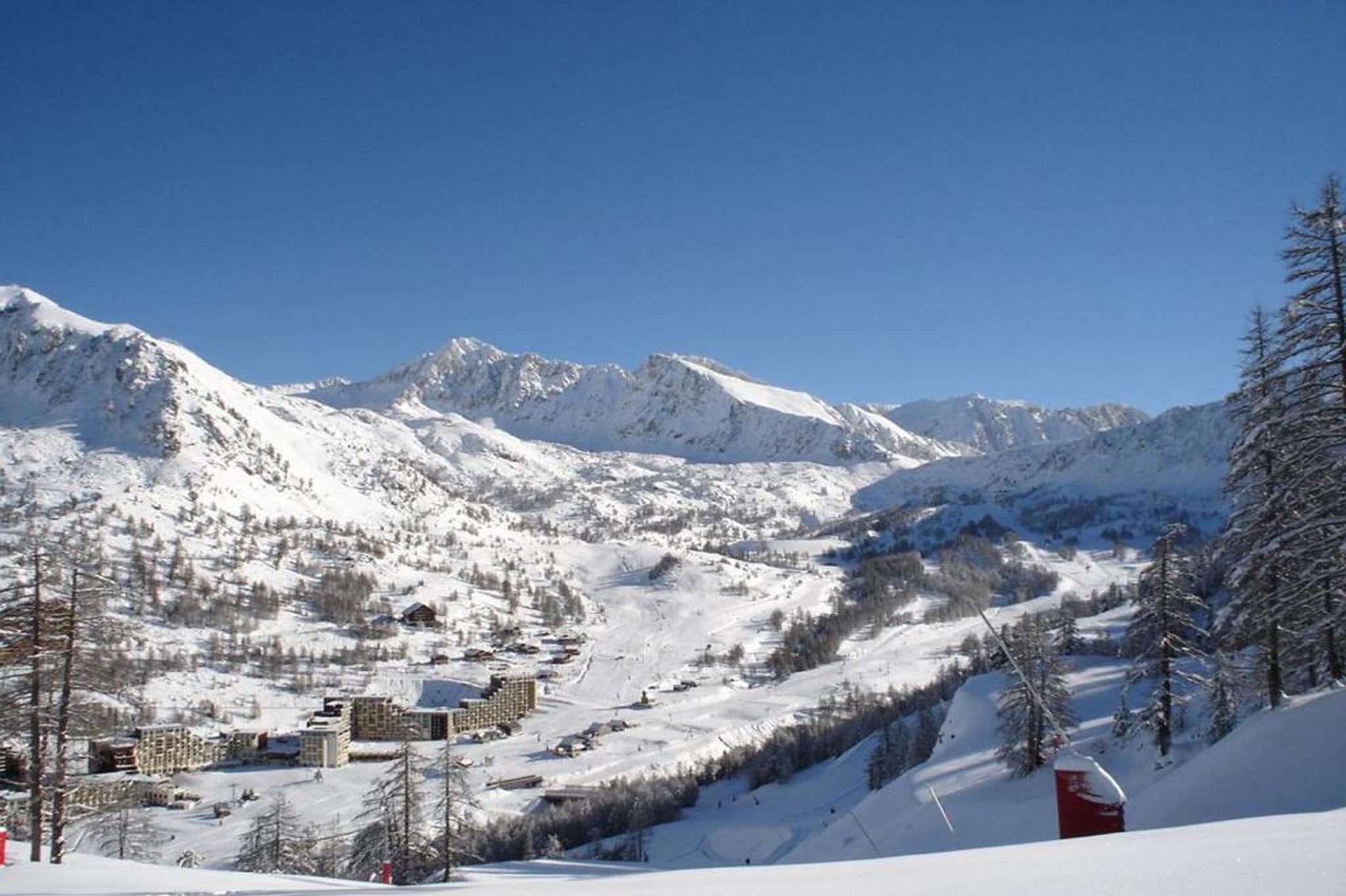 Les Terrasses d'Isola 1-Gebied winter 20km