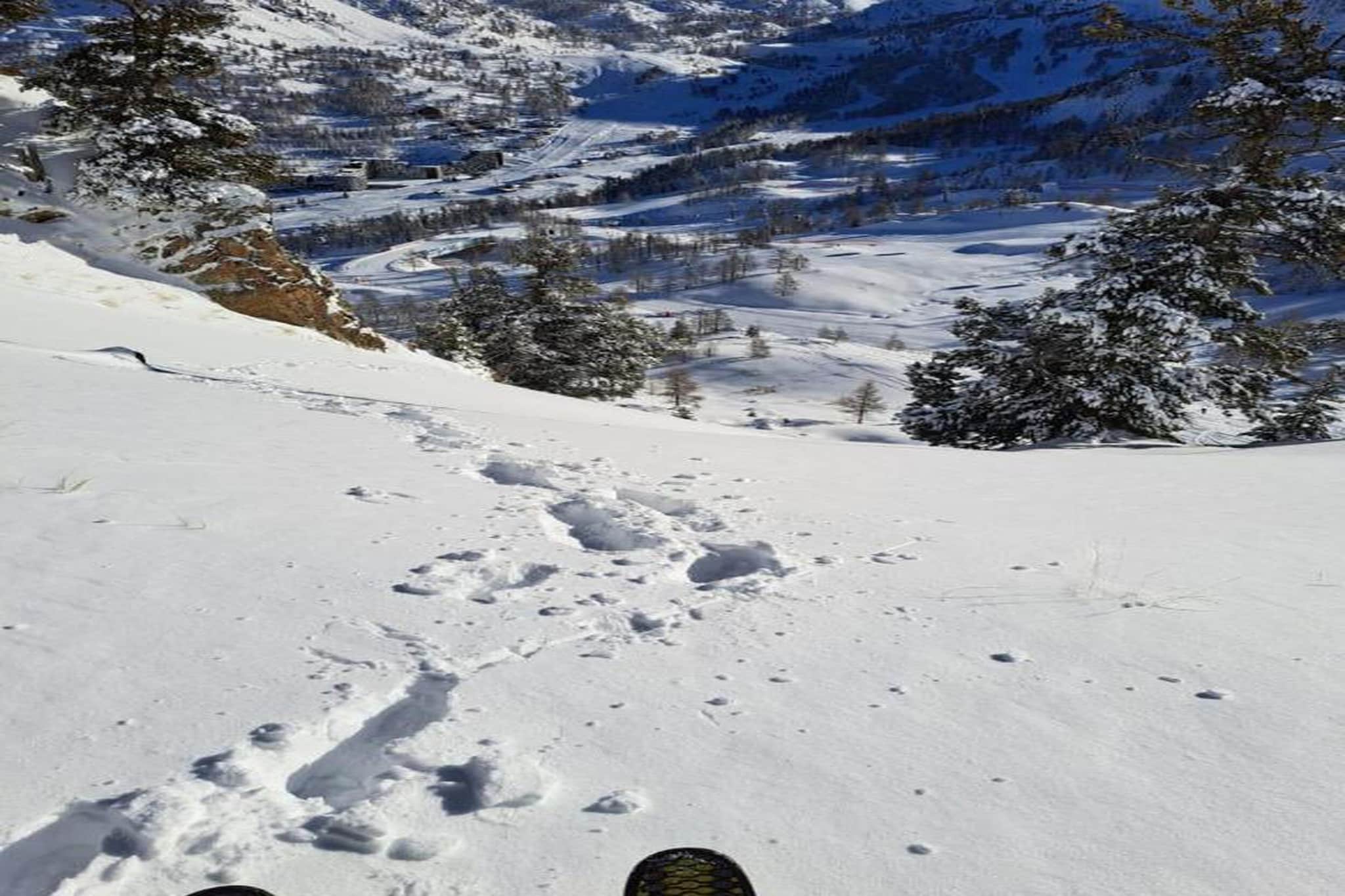 Les Terrasses d'Isola 1-Gebied winter 20km