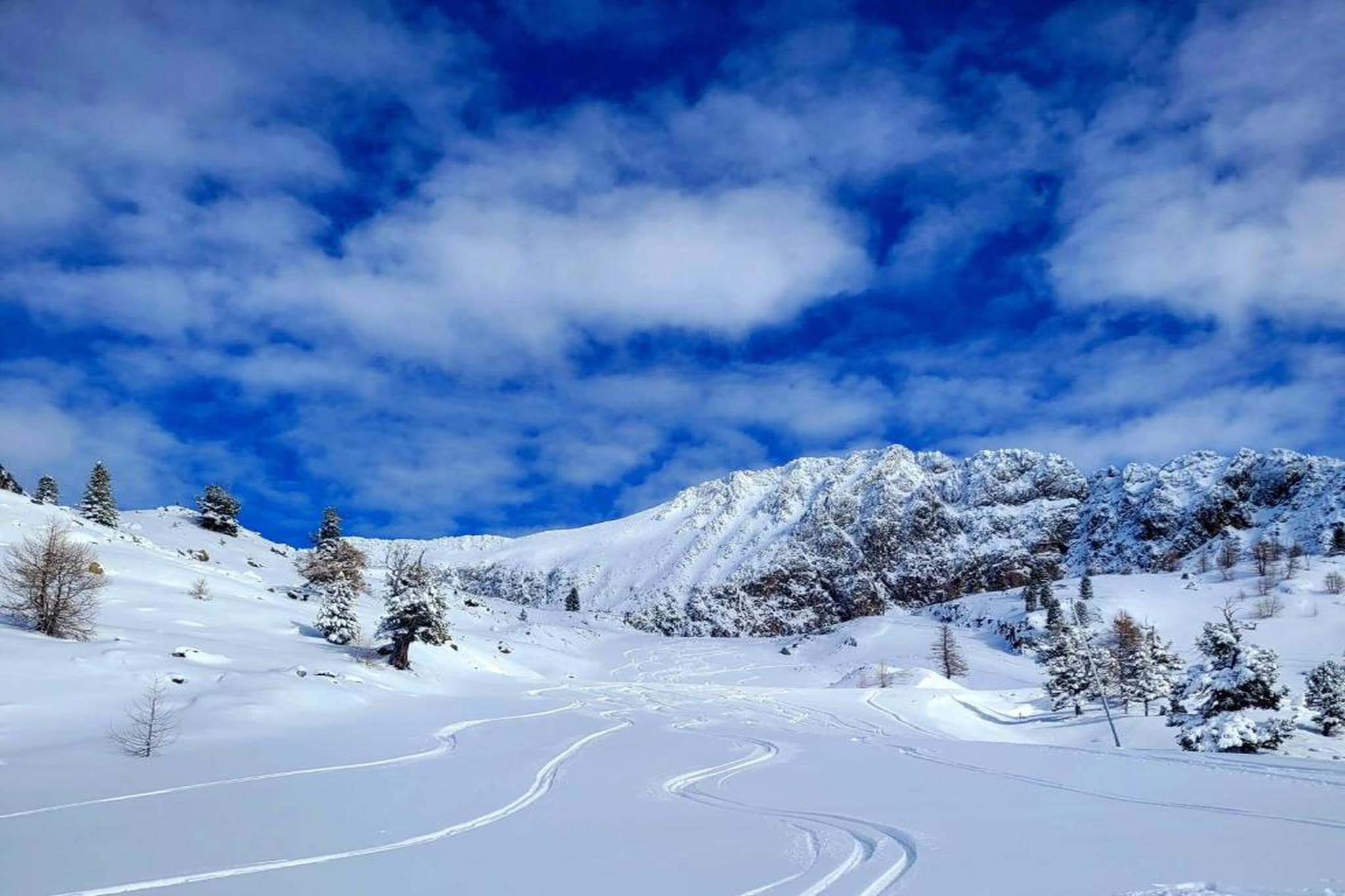 Les Terrasses d'Isola 1-Gebied winter 20km