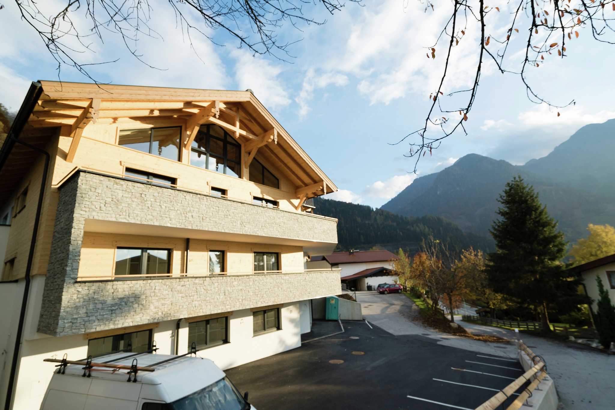 Wonderful views and outdoor activities offer a perfect vacation in this 2-bedroom chalet in Sankt Johann im Pongau. The paid sauna and floor heating are relaxing, while the ski boot heaters keep your equipment warm. The ski chalet rests near the Salzburger Sportwelt ski are and is ideal for a family of 4.

Enjoy outdoors by hiking, mountain biking, skiing or walking. There is much to do in the nearby Alpendorf. The ski area of Alpendorf/Wagrain/Flachau are all inviting you to have fun. The slopes of Salzburger Sportwelt is great to spend a day. The town center and restaurants are at 400 m. You can also find the supermarket at 4 km.

Evenings are perfect here with the spacious living room in place. The terrace with magnificent views are great to have delicious meals and open a bottle of wine. The home has a lift and parking for 2 vehicles. End your wonderful day with a sound sleep on the soft double beds.

Check-in between 3  6 PM and check-out between 8  10 AM.

Please note that the Tourist Tax also covers the Mobility Tax.