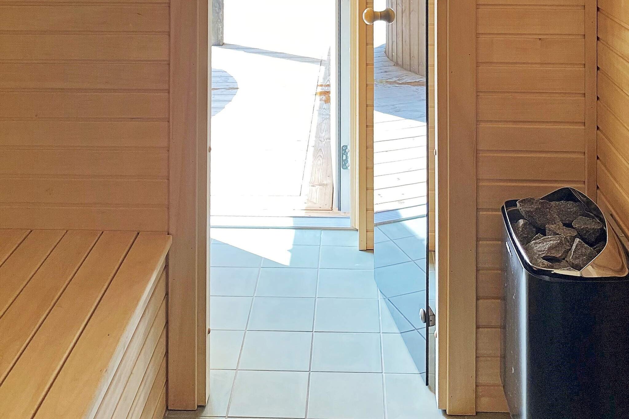 7 persoons vakantie huis in Grenaa-Sauna
