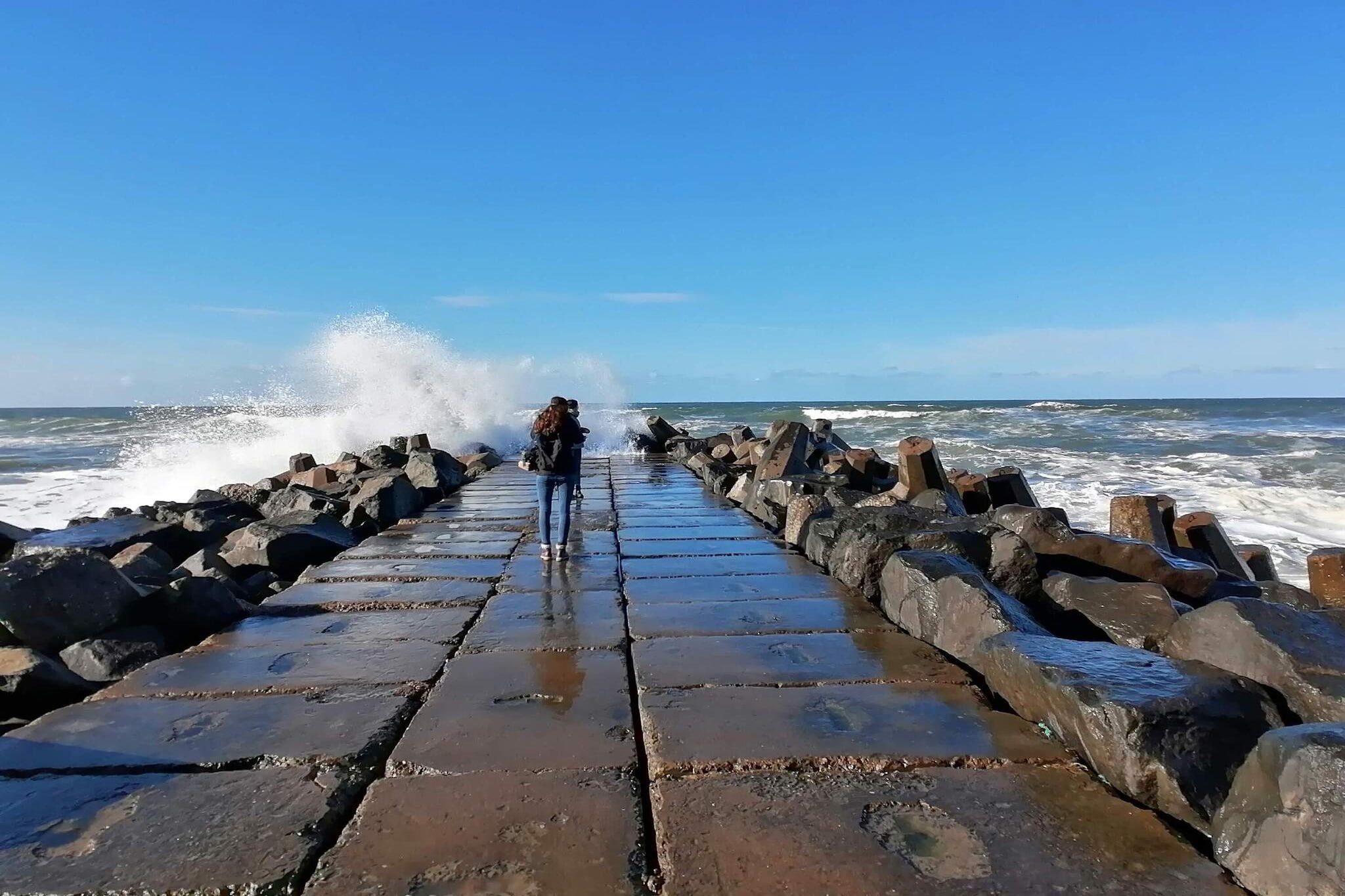 Familievakantiehuis aan de Noordzee-Waterzicht