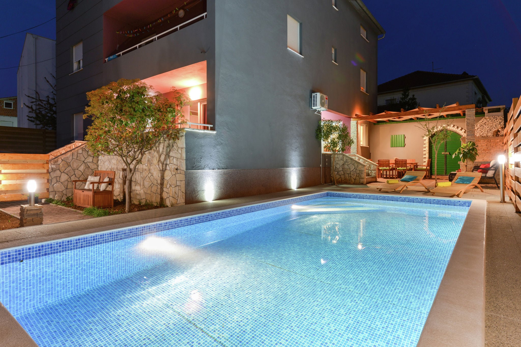 Attractive apartment in Zadar with private pool