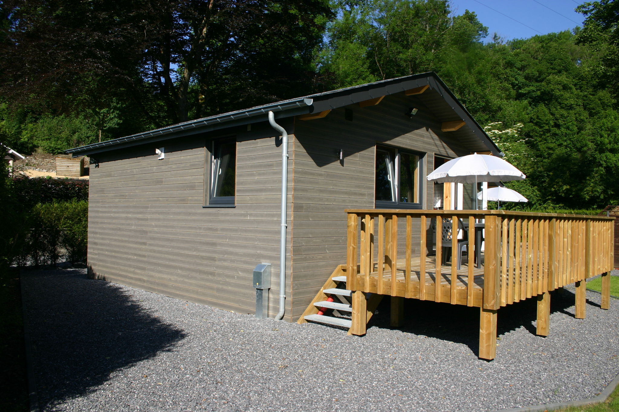 Cozy chalet in the Ardennes near the Ourthe river and the city of Durbuy