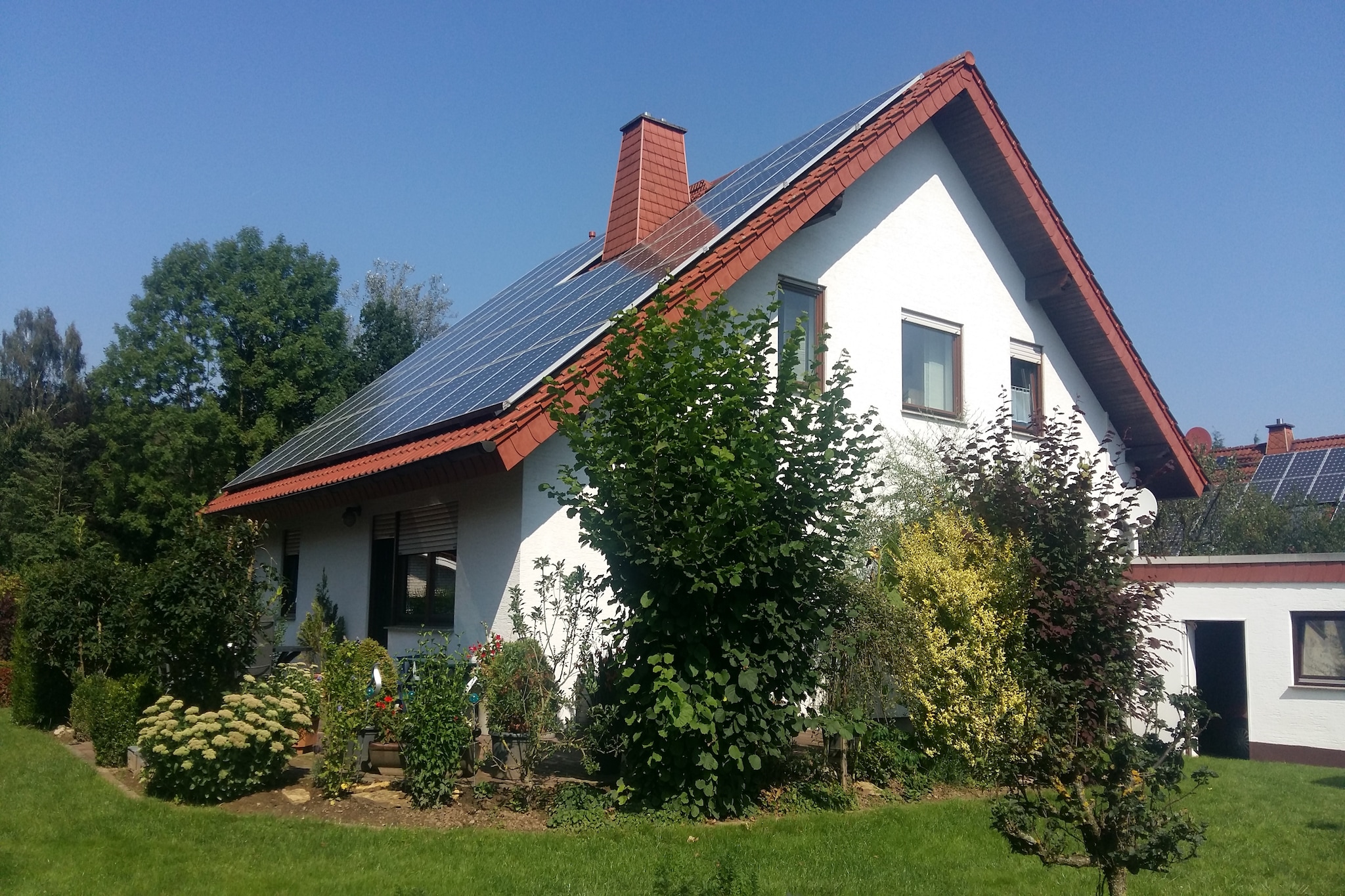 Apartment in Merlsheim mit Garten