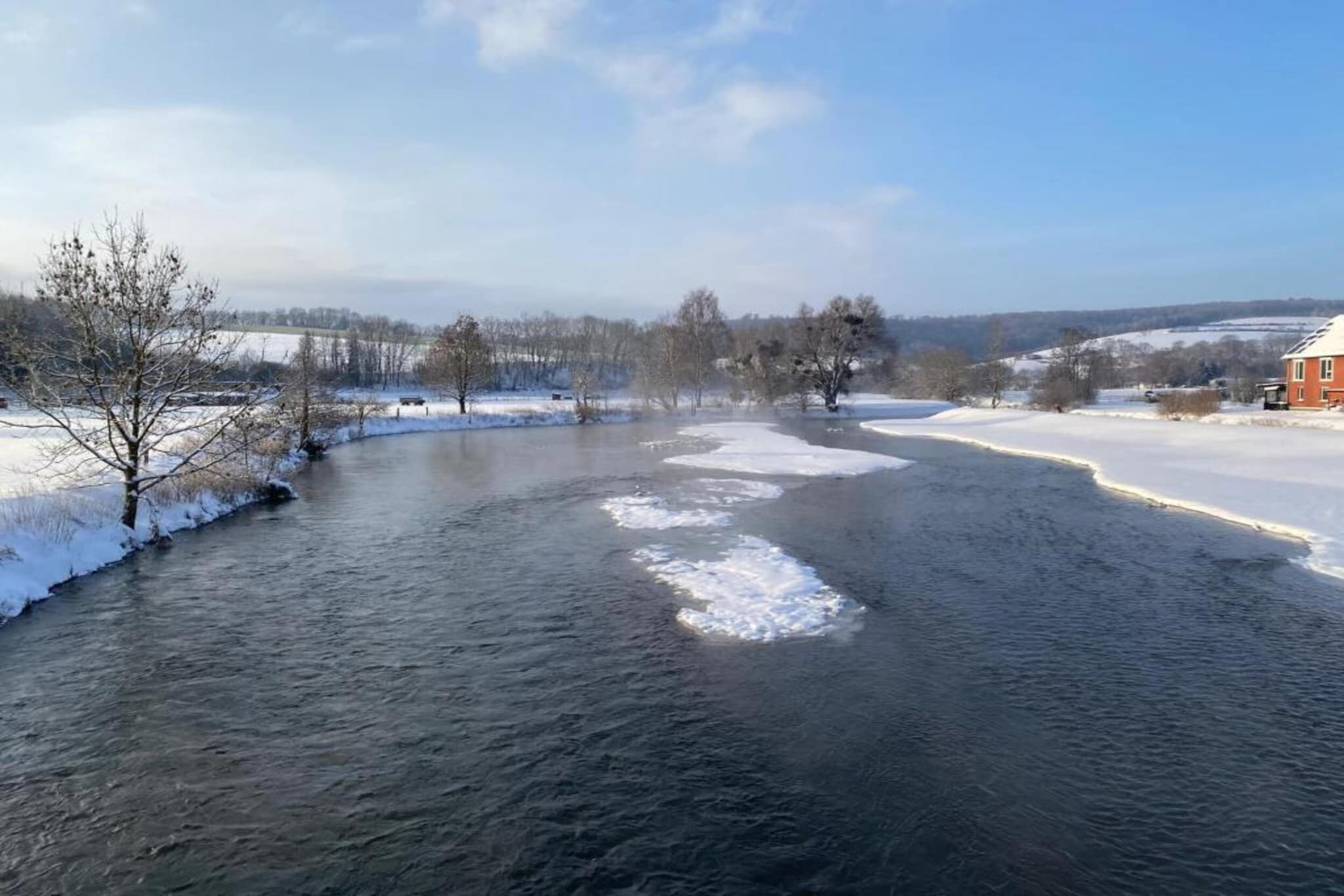 Nieheim-Area winter 20km