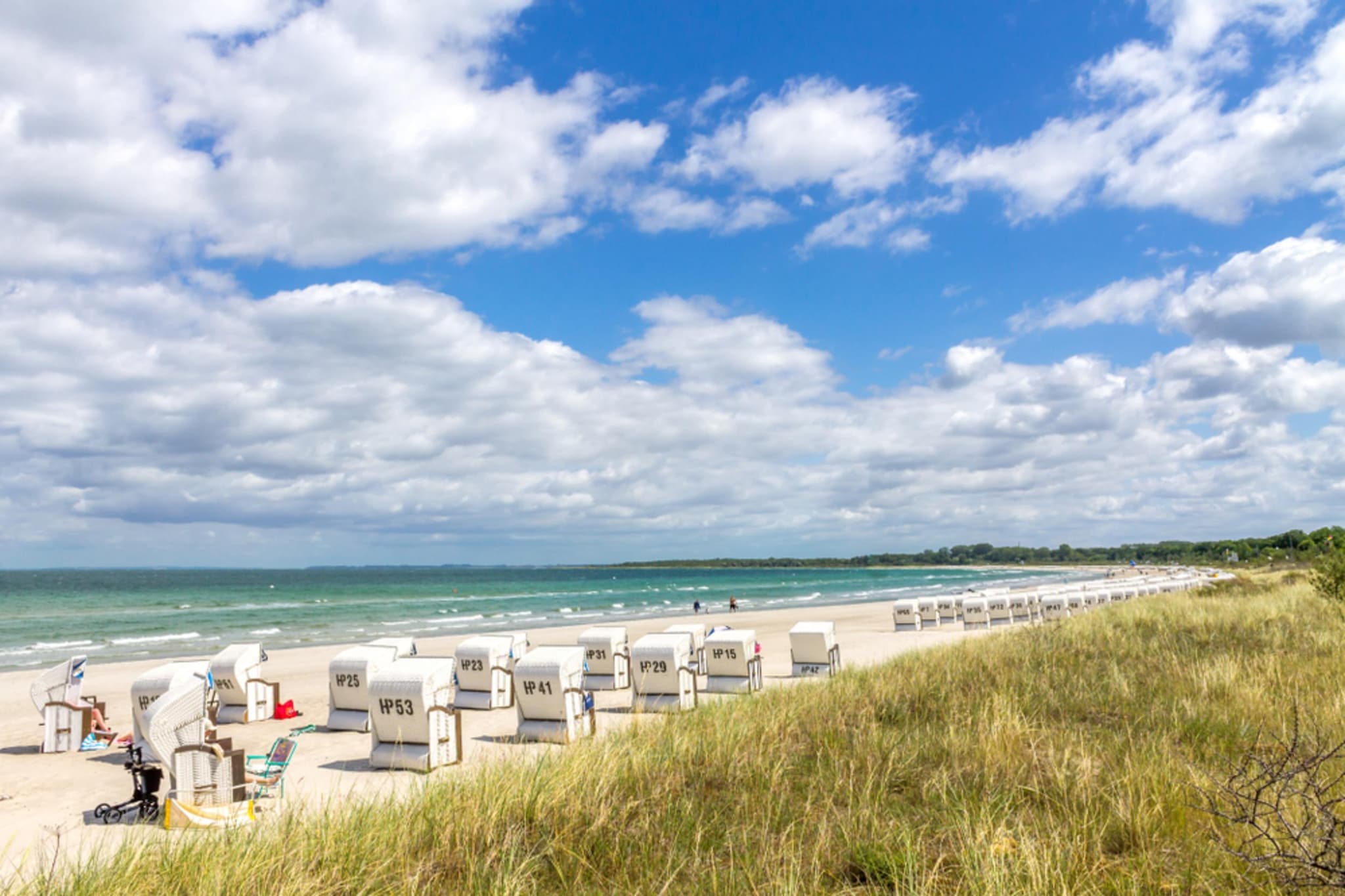 Im Ostseebad Boltenhagen-Gebieden zomer 1km