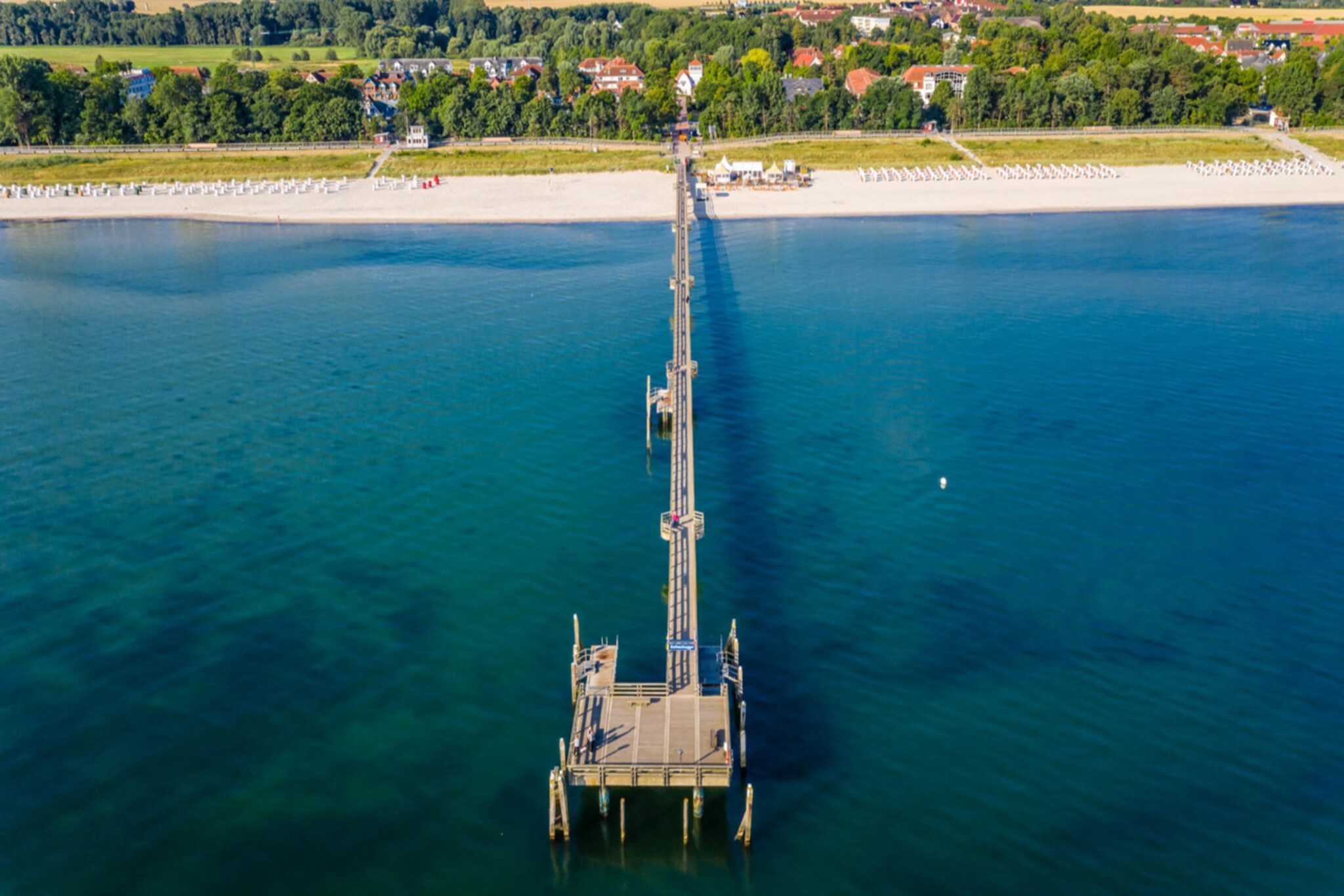 Im Ostseebad Boltenhagen-Gebieden zomer 5km