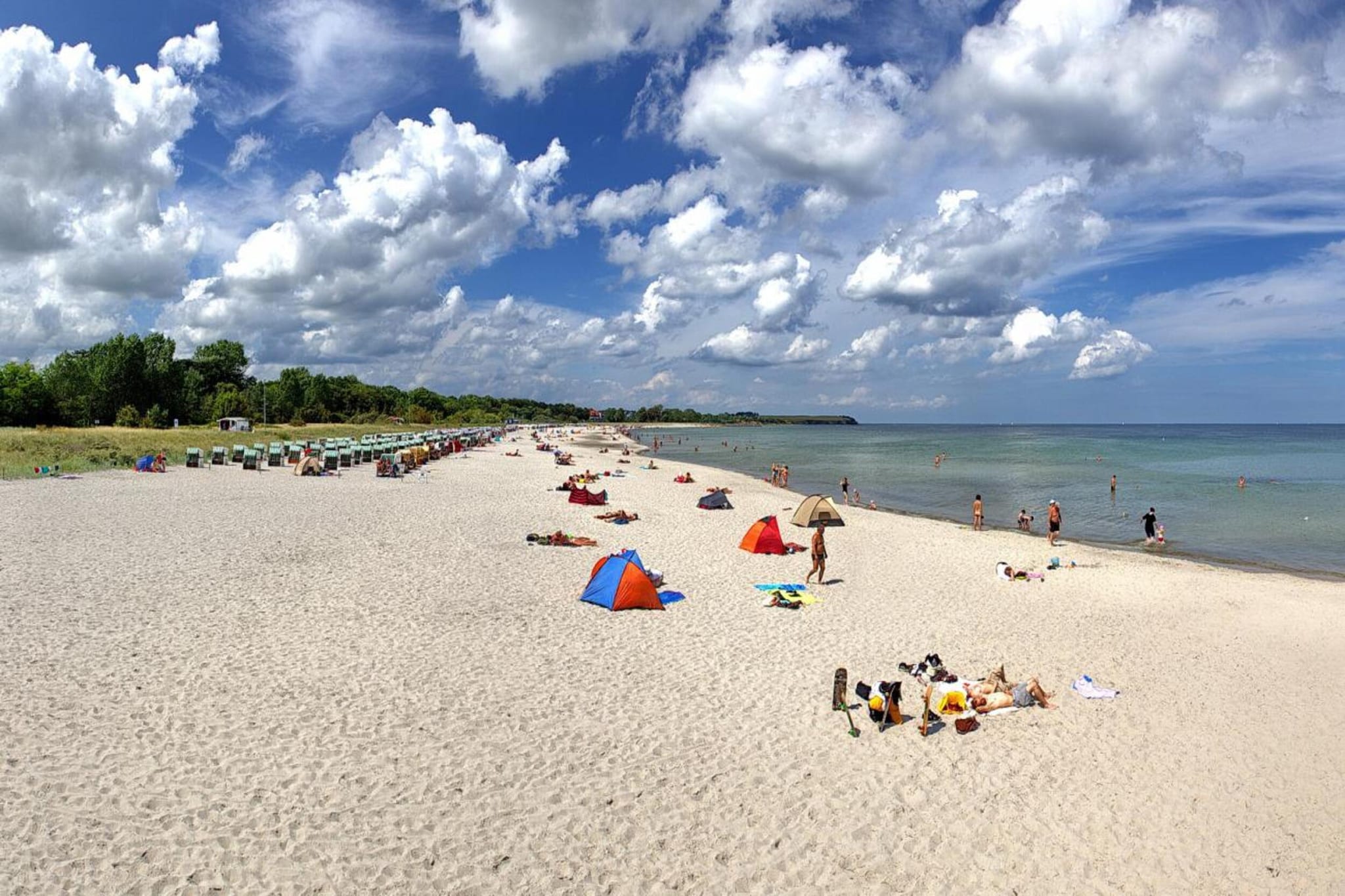 Im Ostseebad Boltenhagen-Gebieden zomer 1km