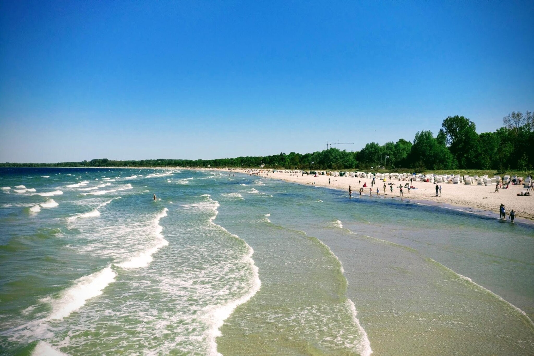 Im Ostseebad Boltenhagen-Gebieden zomer 1km