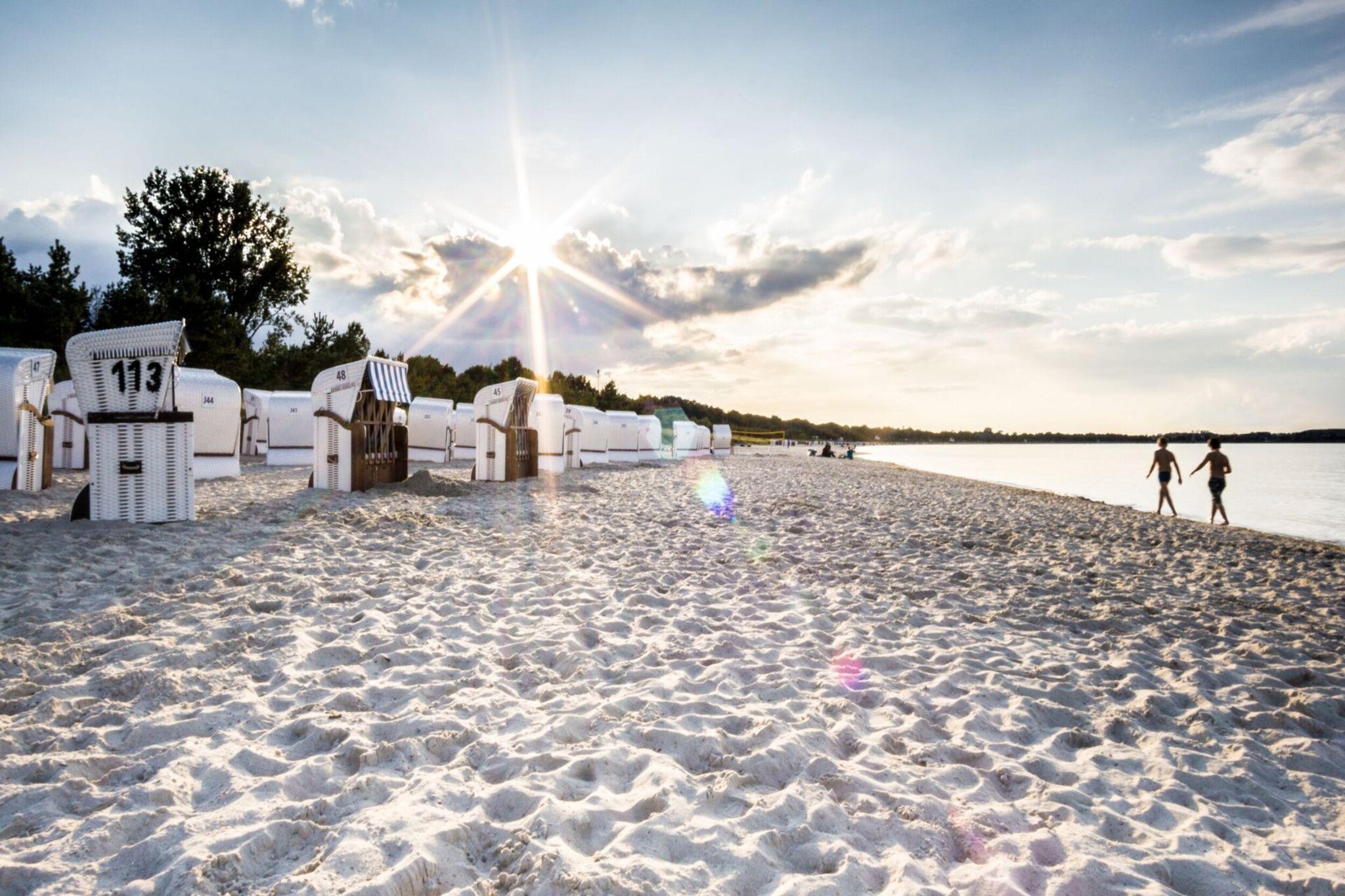 Im Ostseebad Boltenhagen-Gebieden zomer 1km