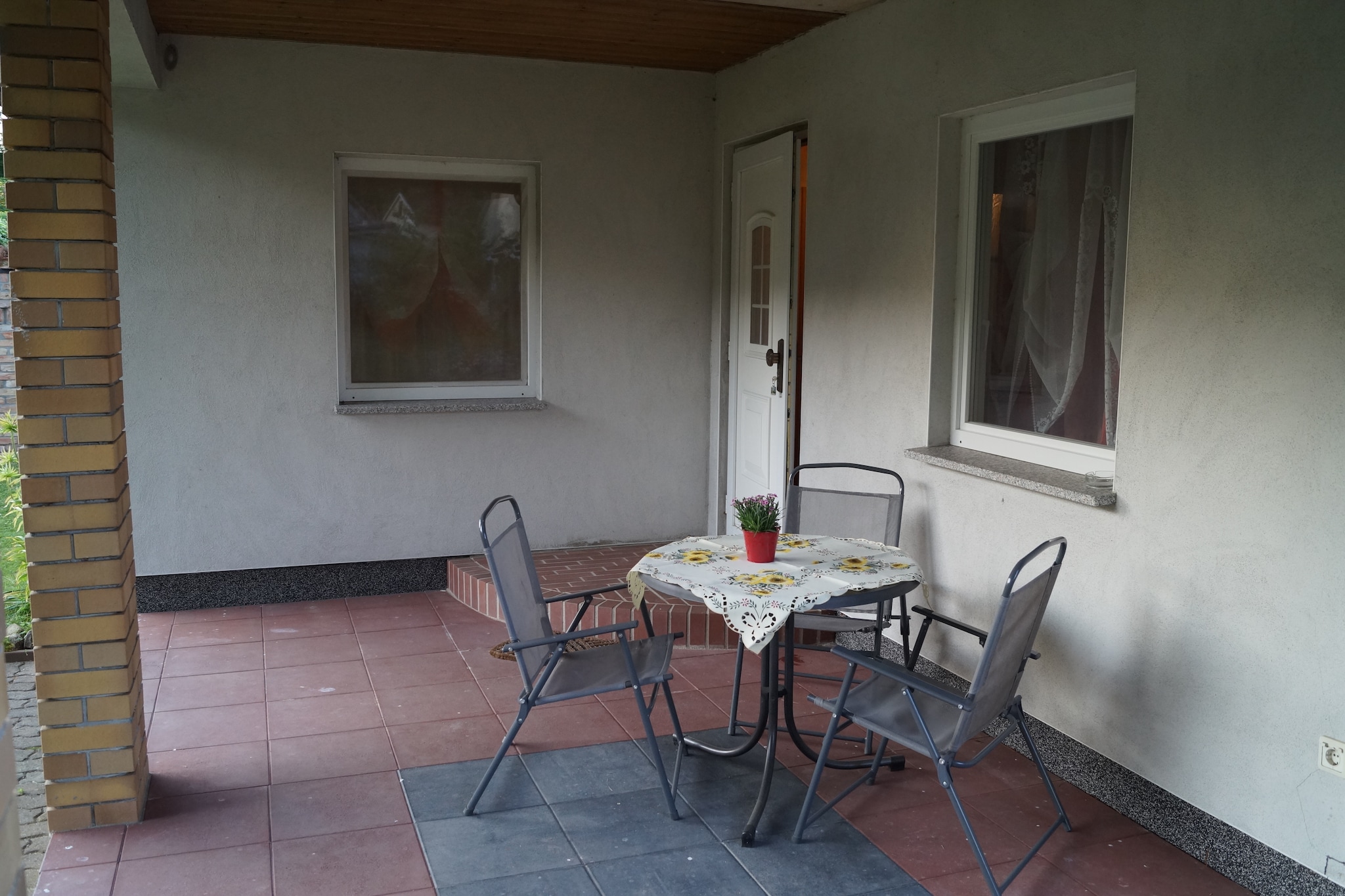 Granitztal mit 2 Schlafzimmern - 3 km zum Strand-Terrassenbalkon