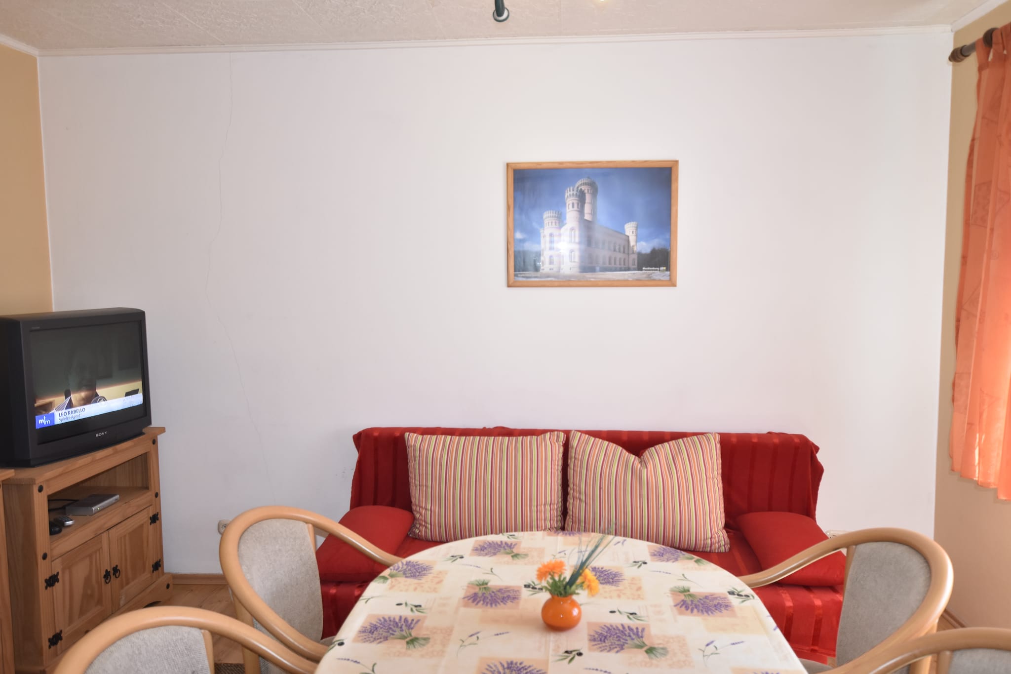 Granitztal mit 2 Schlafzimmern - 3 km zum Strand-Wohnzimmer