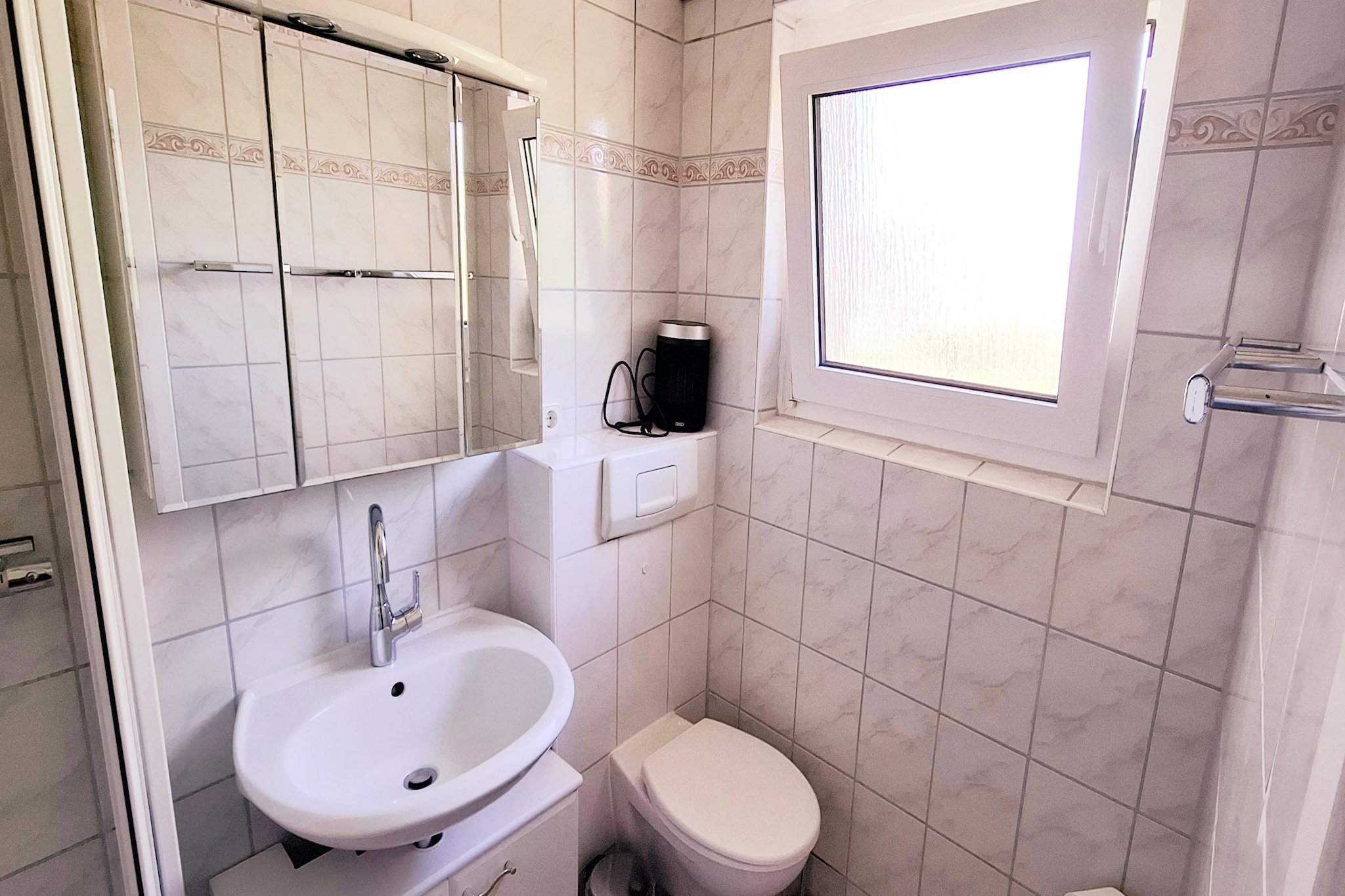 Ferienbungalow Kröpelin-Badkamer