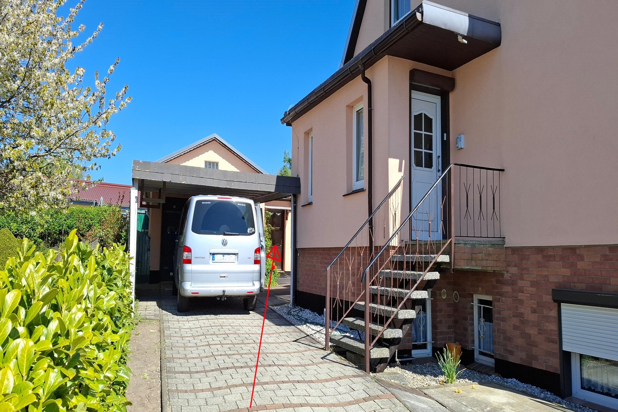 Ferienbungalow Kröpelin-Hal-ontvangst