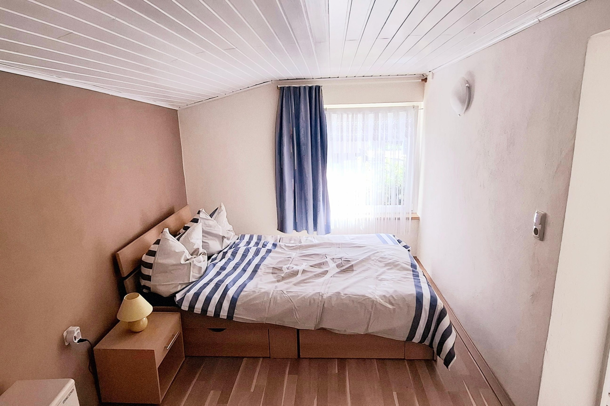 Ferienbungalow Kröpelin-Slaapkamer