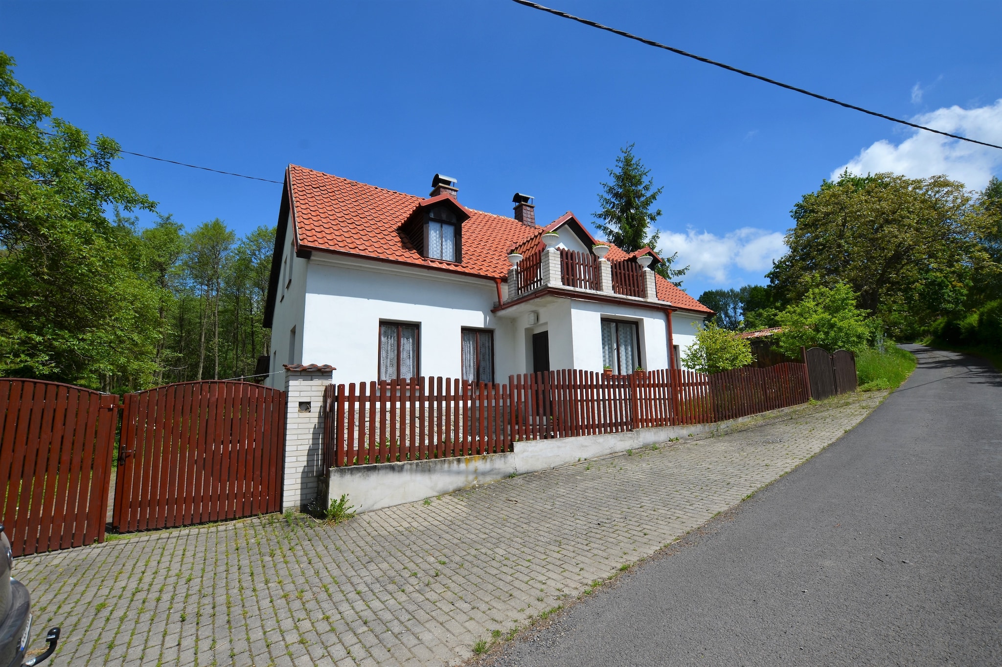 Idyllic Villa with Private Pool in Trebusin Czech Republic