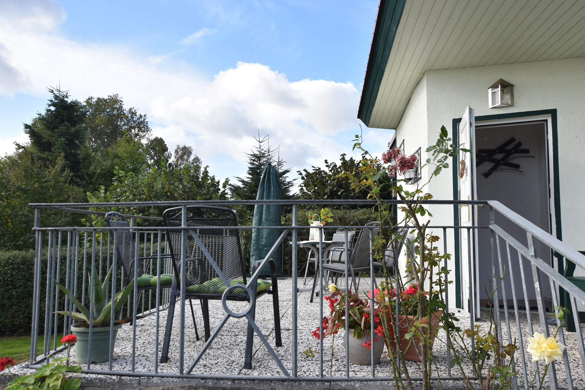 Das Haus Am See mit Kamin und eigenem Boot-Terrasse / balcon