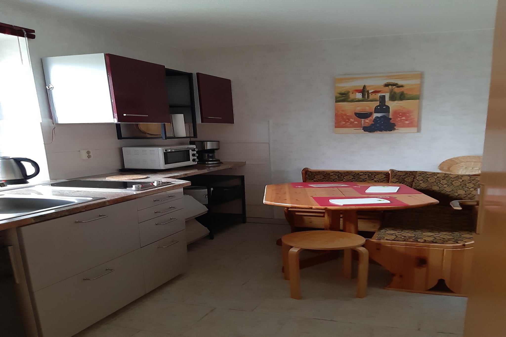 Ferienwohnung am Wald / Büdnerreihe-Keuken