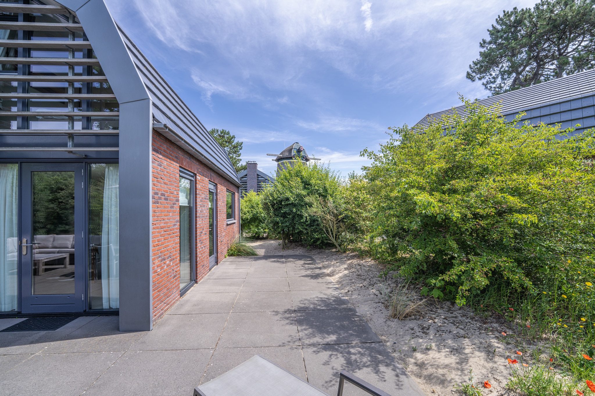Villa Egmond-Gebieden zomer 1km