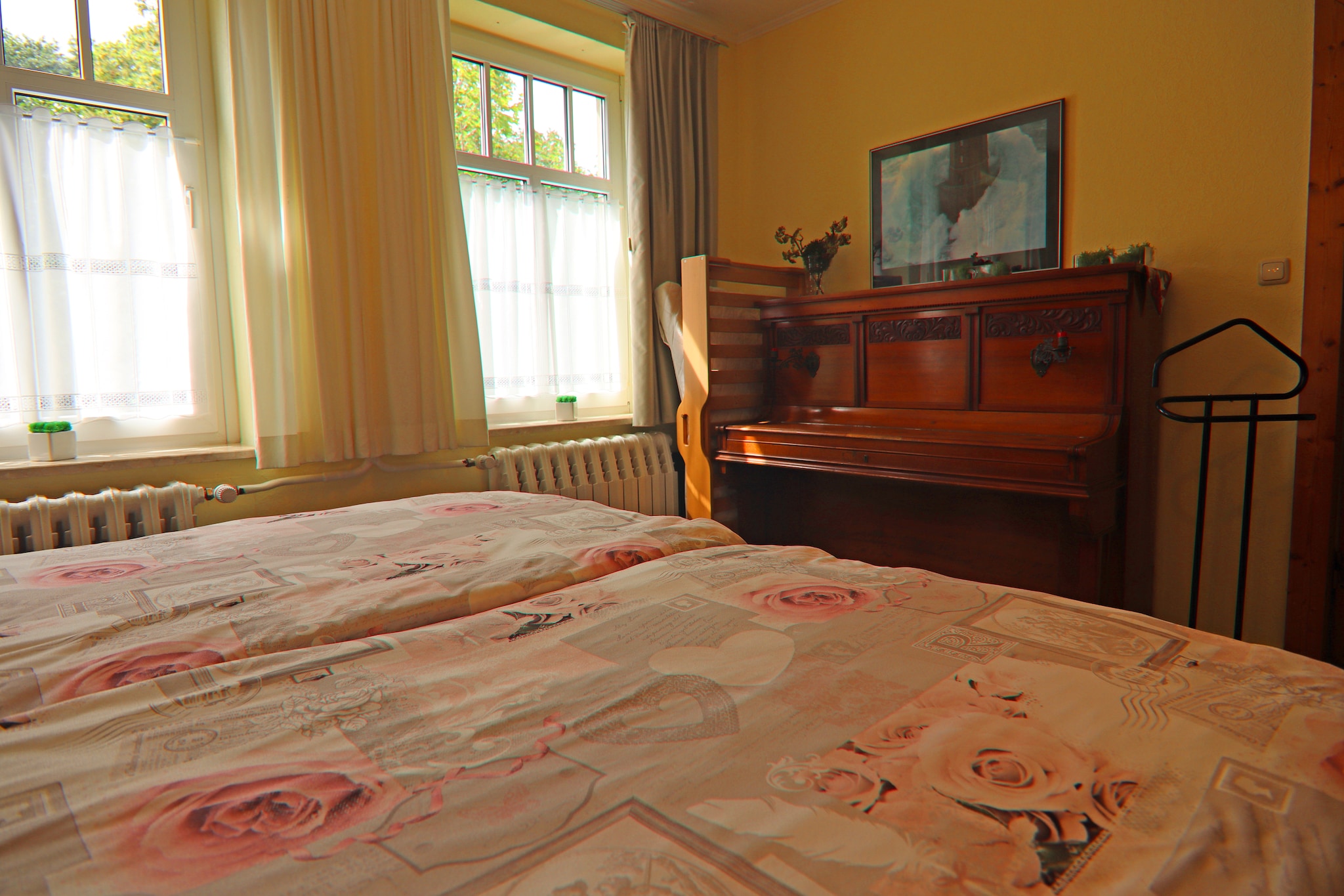 Romantische Ferienwohnung an der Ostsee mit Garten-Slaapkamer