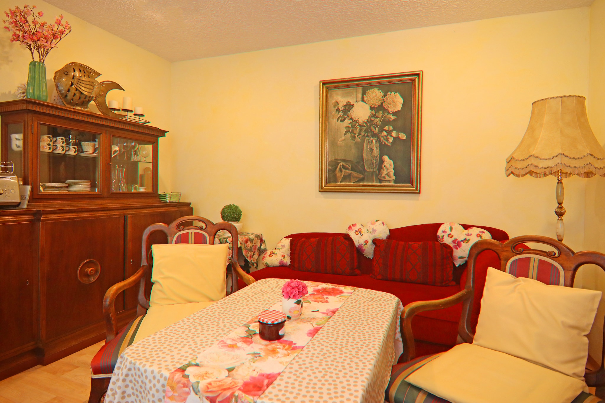 Romantische Ferienwohnung an der Ostsee mit Garten-Keuken