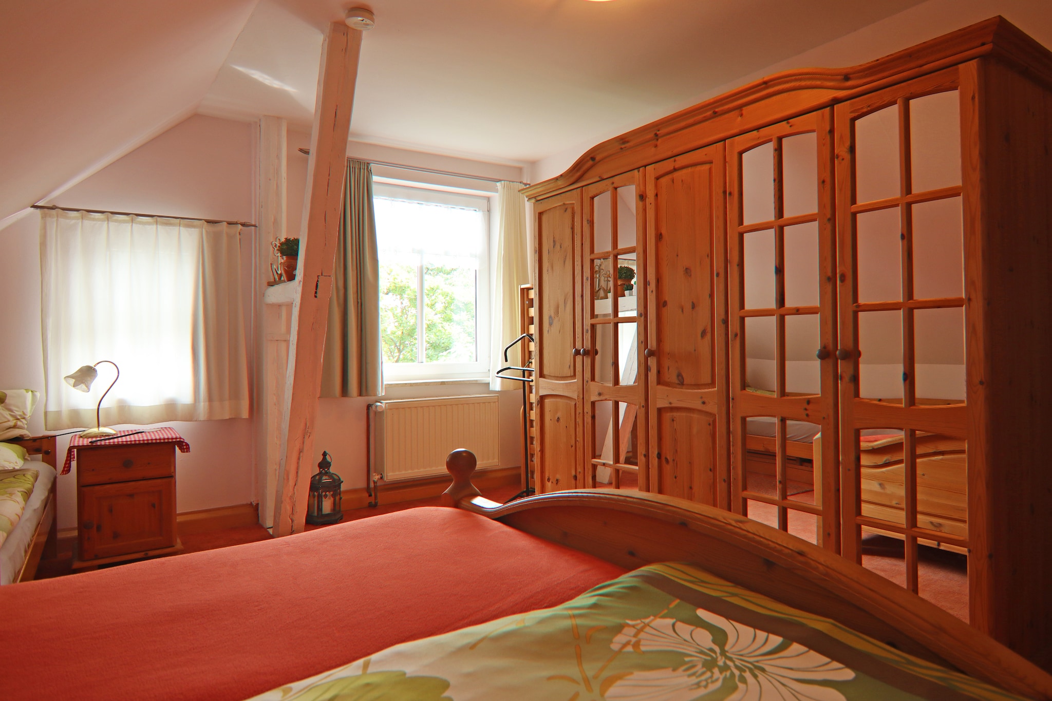 Landhauswohnung an der Ostsee mit Garten-Slaapkamer