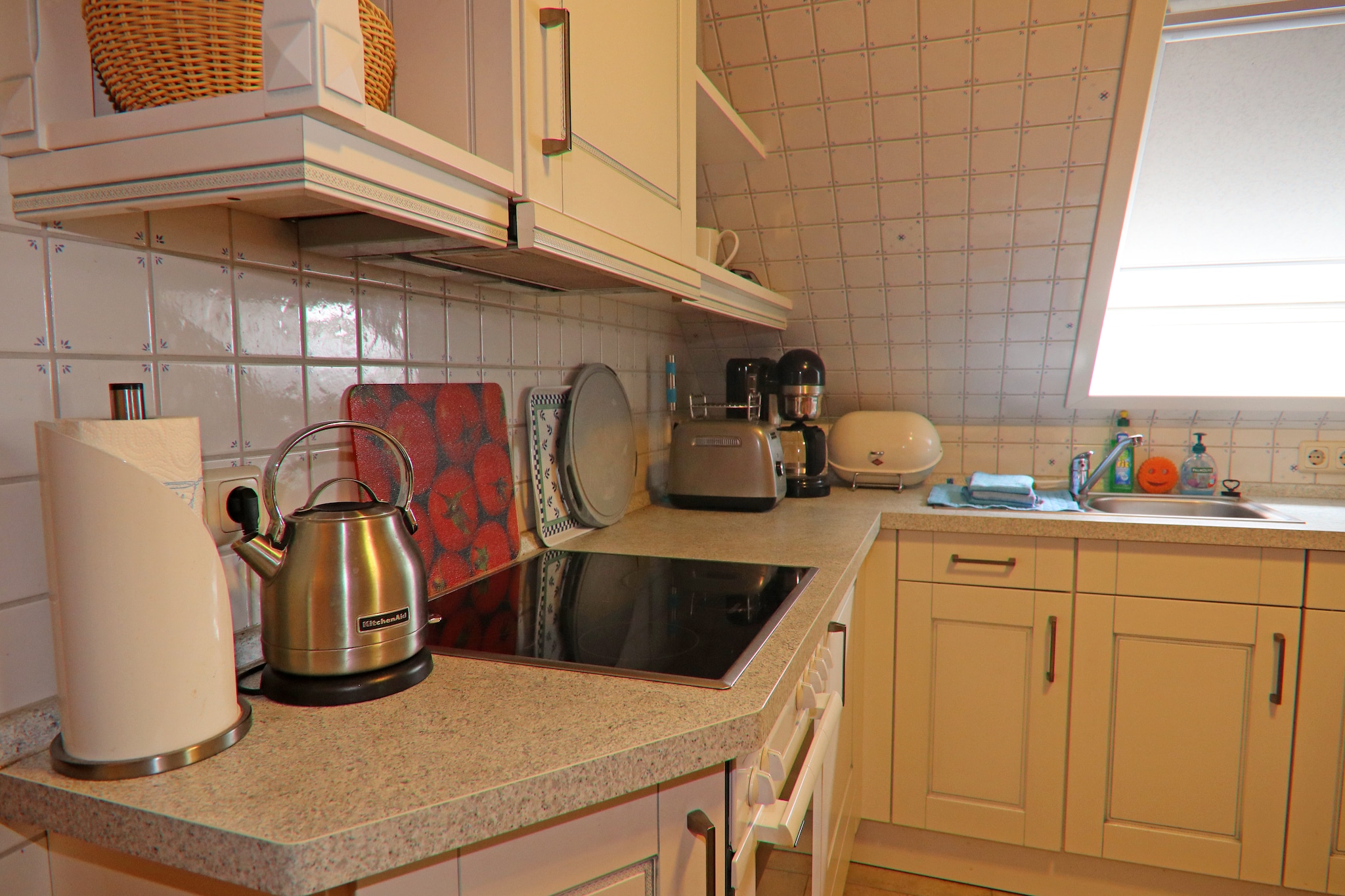 Landhauswohnung an der Ostsee mit Garten-Keuken