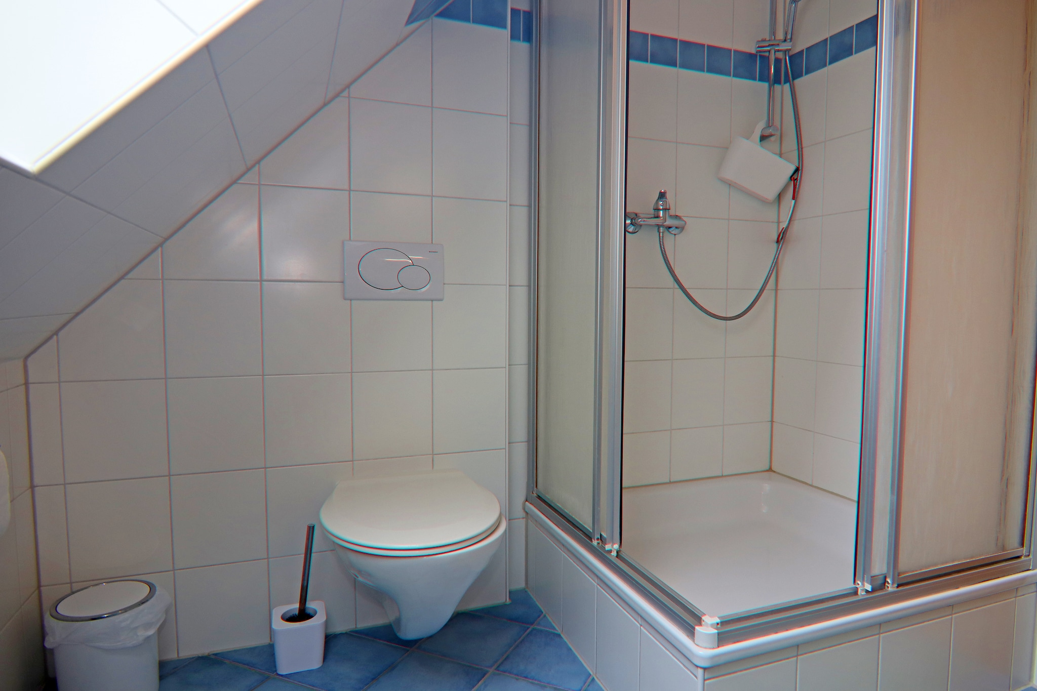 Ferienwohnung Eva mit Meerblick - strandnah-Badkamer