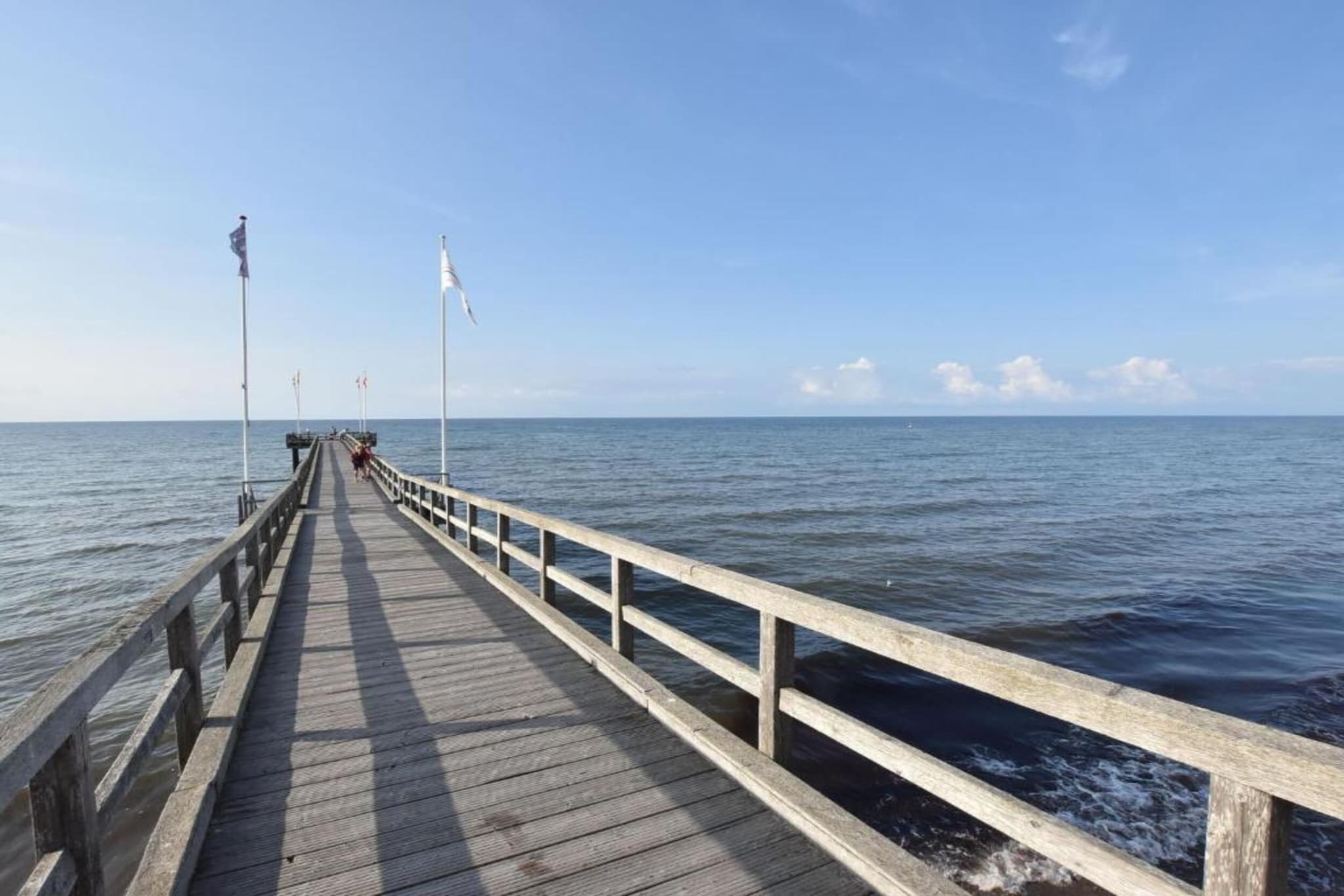Ferienwohnung Eva mit Meerblick - strandnah-Gebieden zomer 20km
