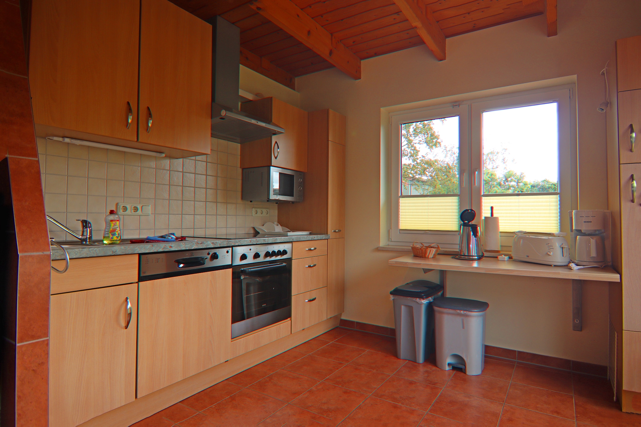 Strandnahes Ferienhaus Klaus mit Weitblick-Keuken