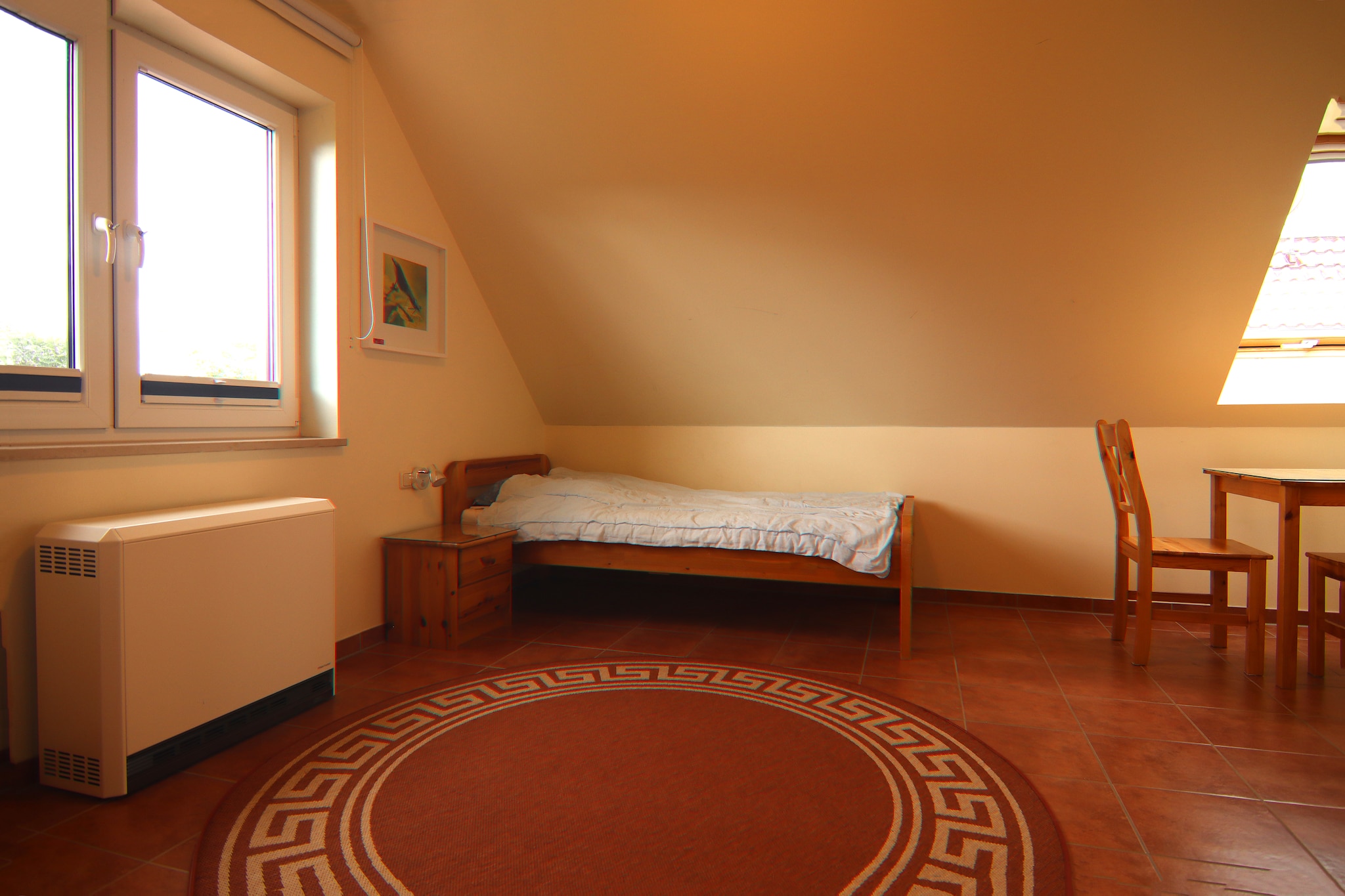 Strandnahes Ferienhaus Klaus mit Weitblick-Slaapkamer