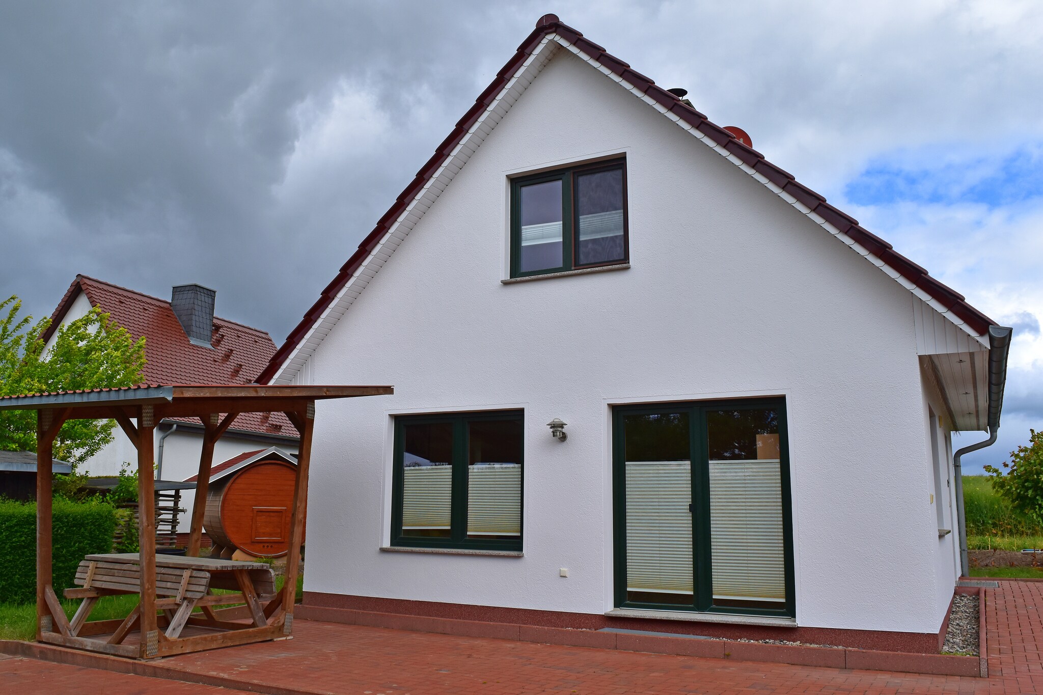 Ferienhaus mit Kamin in Mechelsdorf