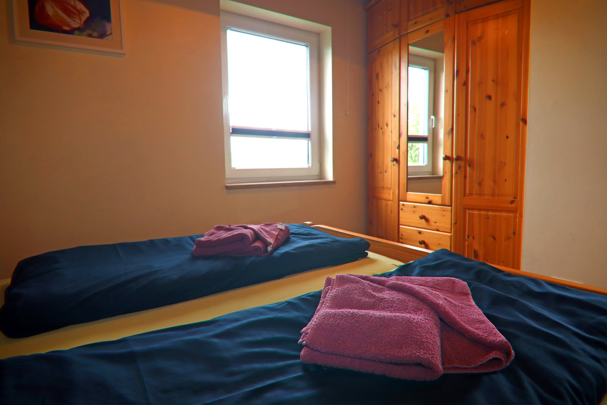 Strandnahes Ferienhaus Walter mit Meerblick-Slaapkamer