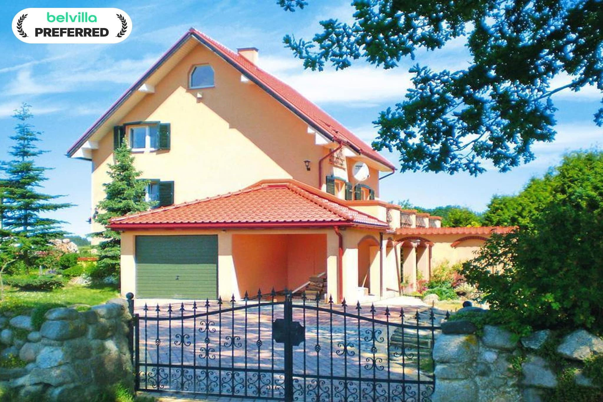 House in the kashubian village