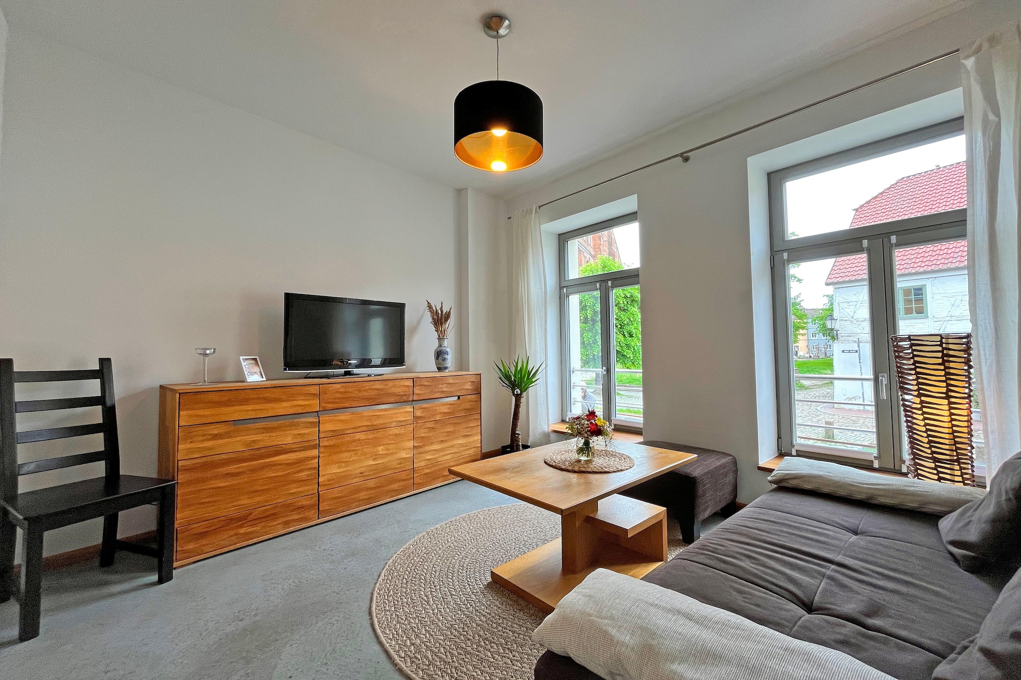 Komfortable Ferienwohnung in alter Stadtvilla Luv - Salon