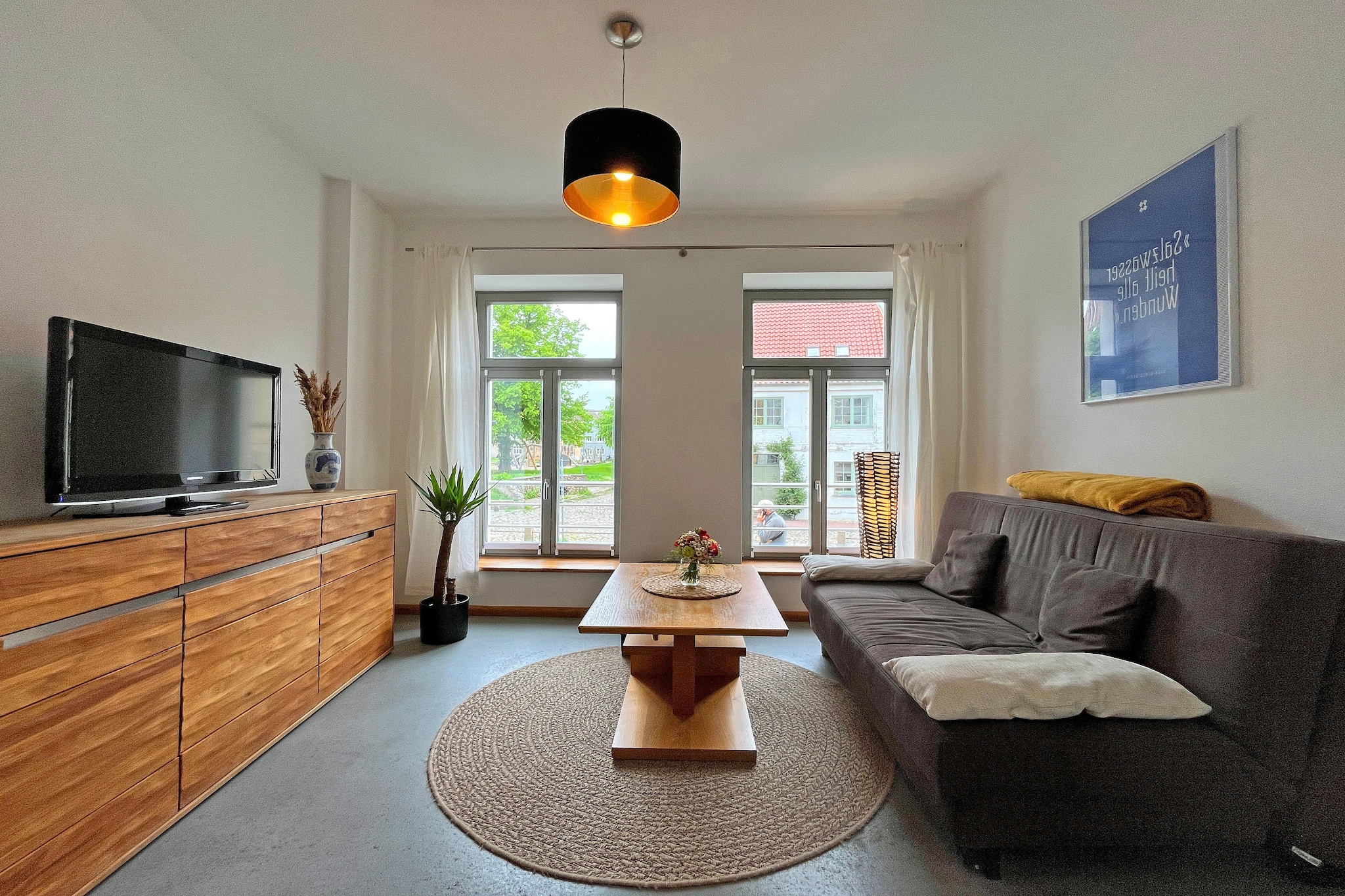 Komfortable Ferienwohnung in alter Stadtvilla Luv - Salon