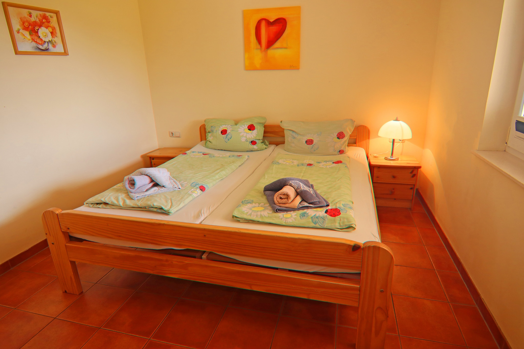 Strandnahes Ferienhaus Claudia in Rerik-Slaapkamer