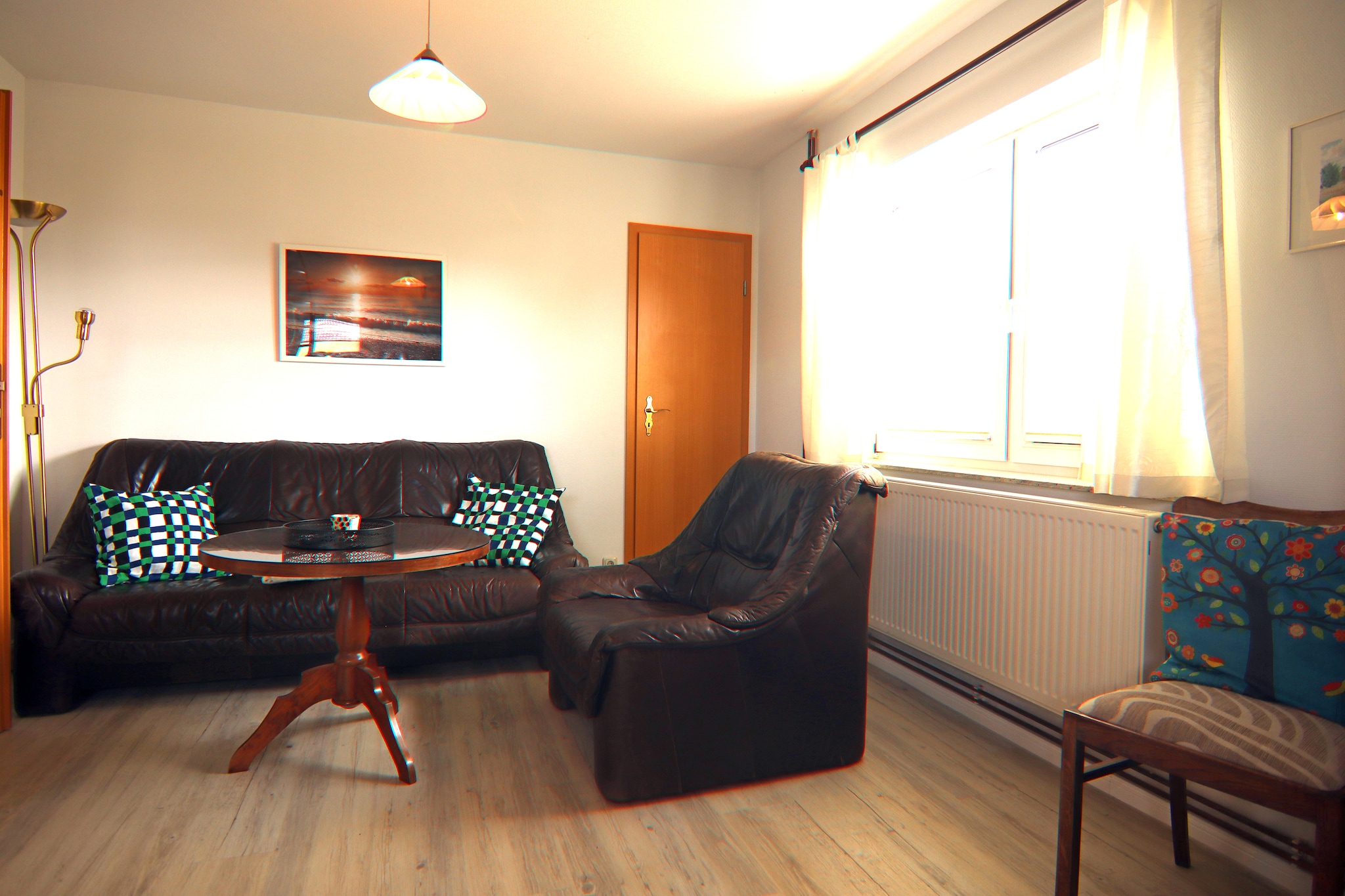 Ferienwohnung Fred strandnah in Rerik-Woonkamer