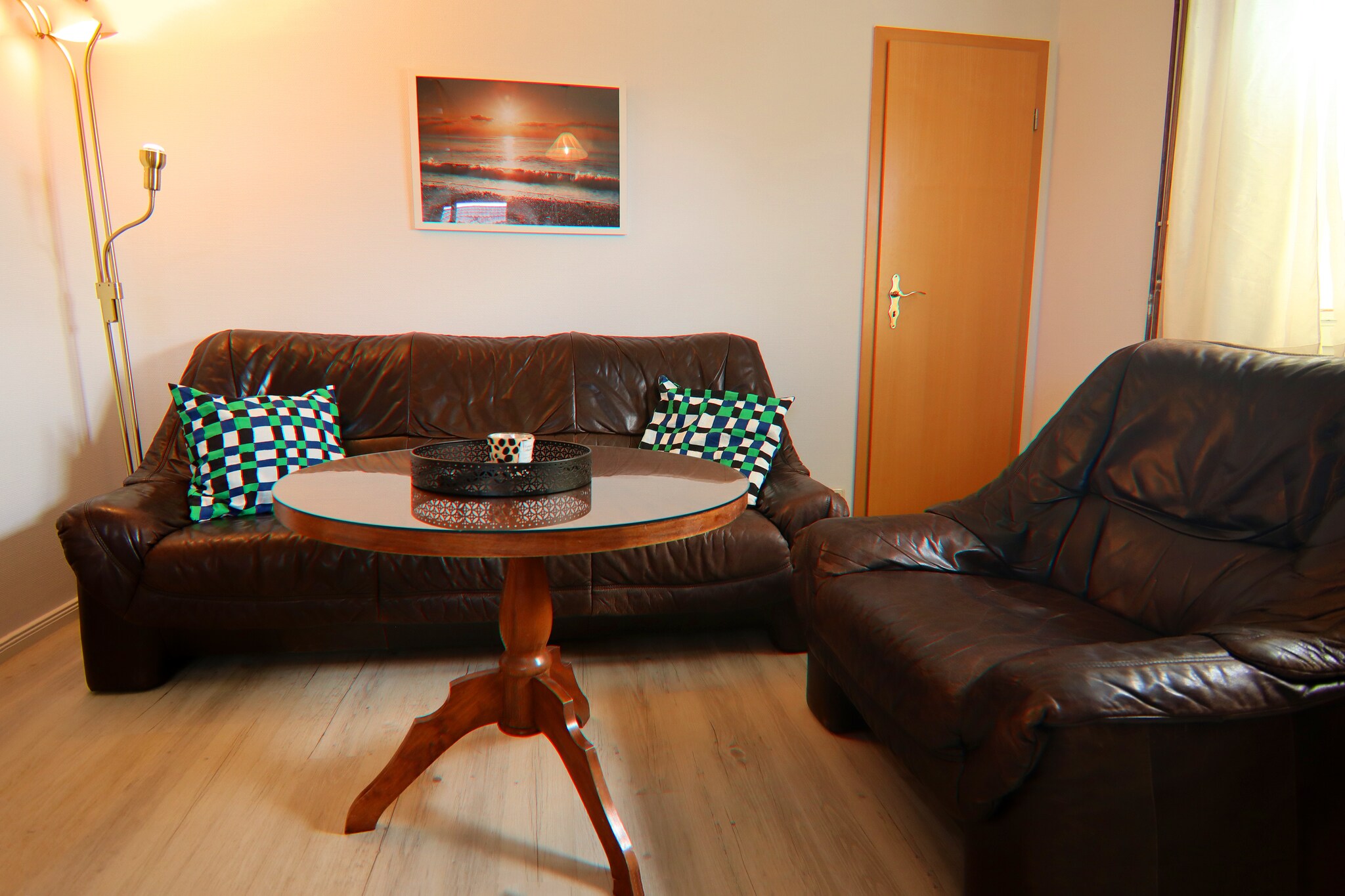 Ferienwohnung Fred strandnah in Rerik-Woonkamer