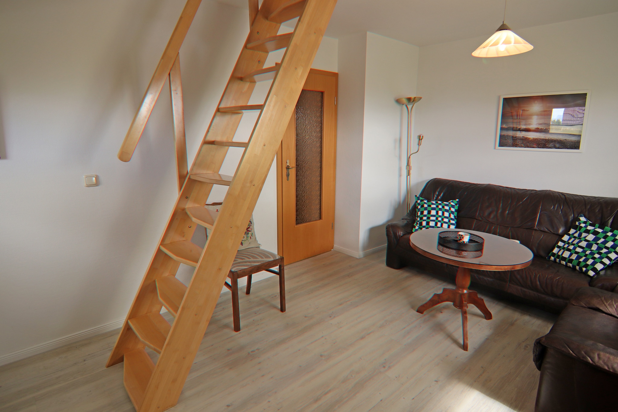 Ferienwohnung Fred strandnah in Rerik-Woonkamer