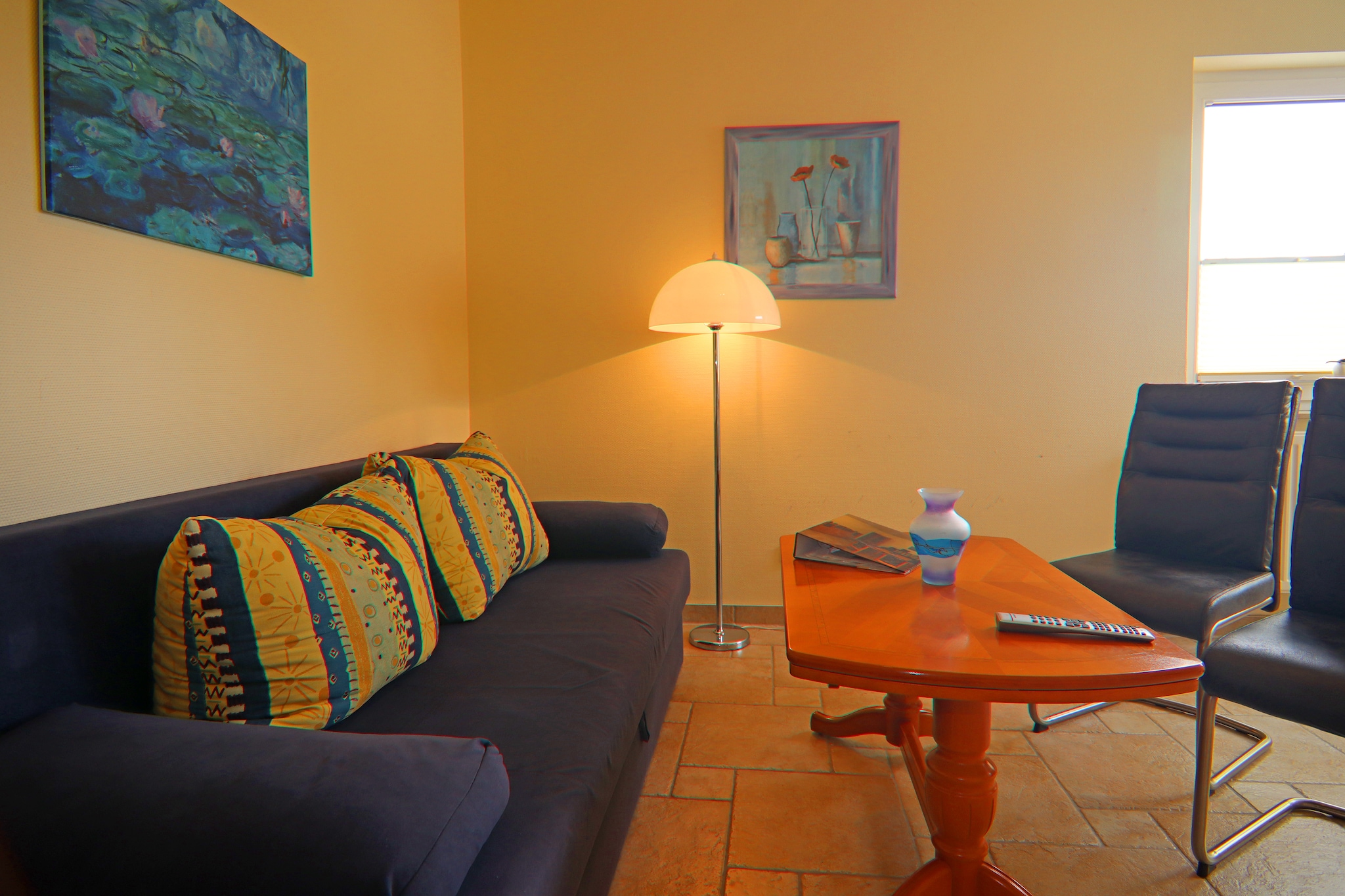 Ferienwohnung Julia strandnah in Rerik-Woonkamer