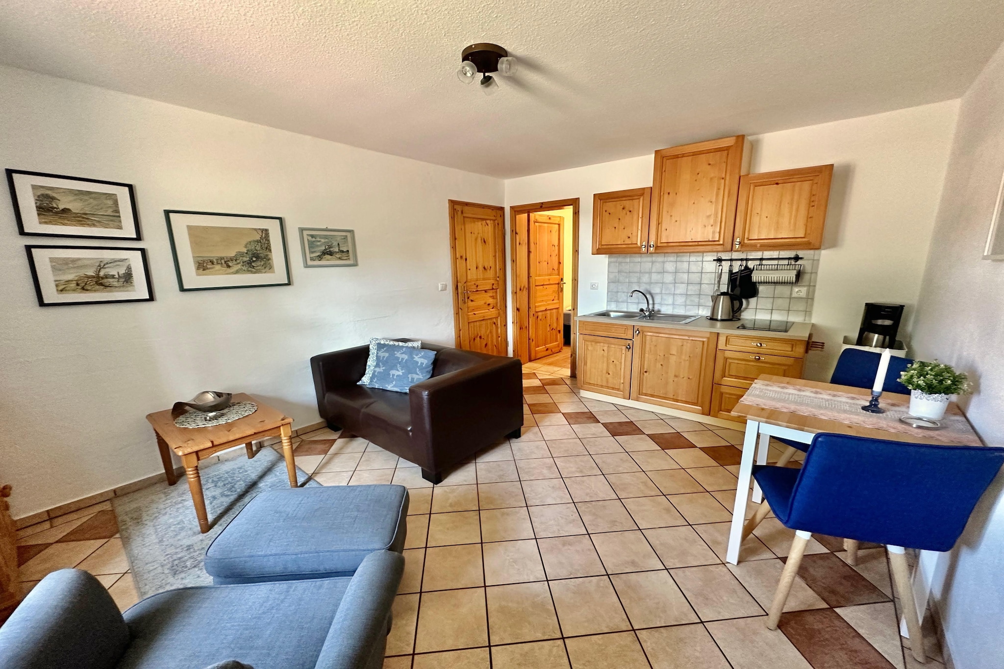 Wohnung Dänholm - Woonkamer