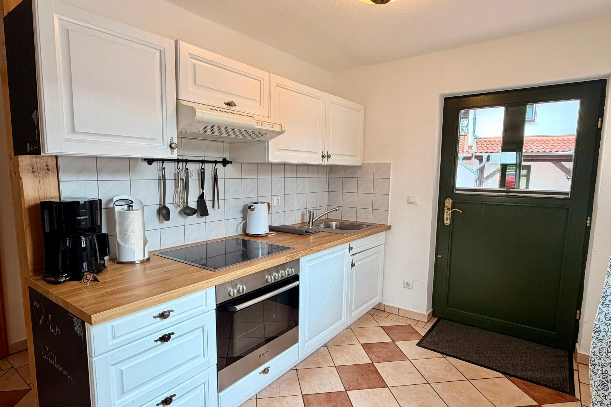 Wohnung Bornholm im kleinen Ferienpark - Keuken